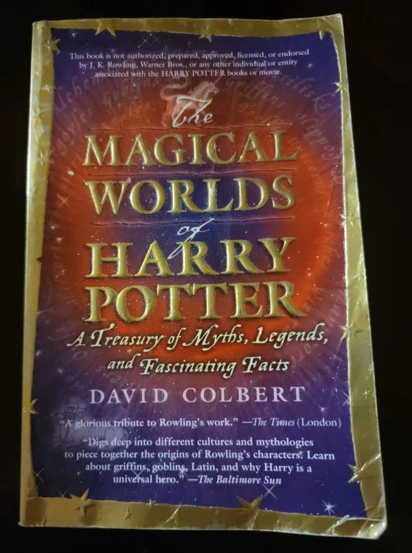 Steady Bunny Shop - The Magical Worlds of Harry Potter - David Colbert - Paperback Book - Steady Bunny Shop