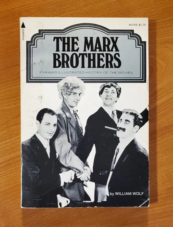 Pyramid - The Marx Brothers - William Wolf - Paperback Book - Steady Bunny Shop
