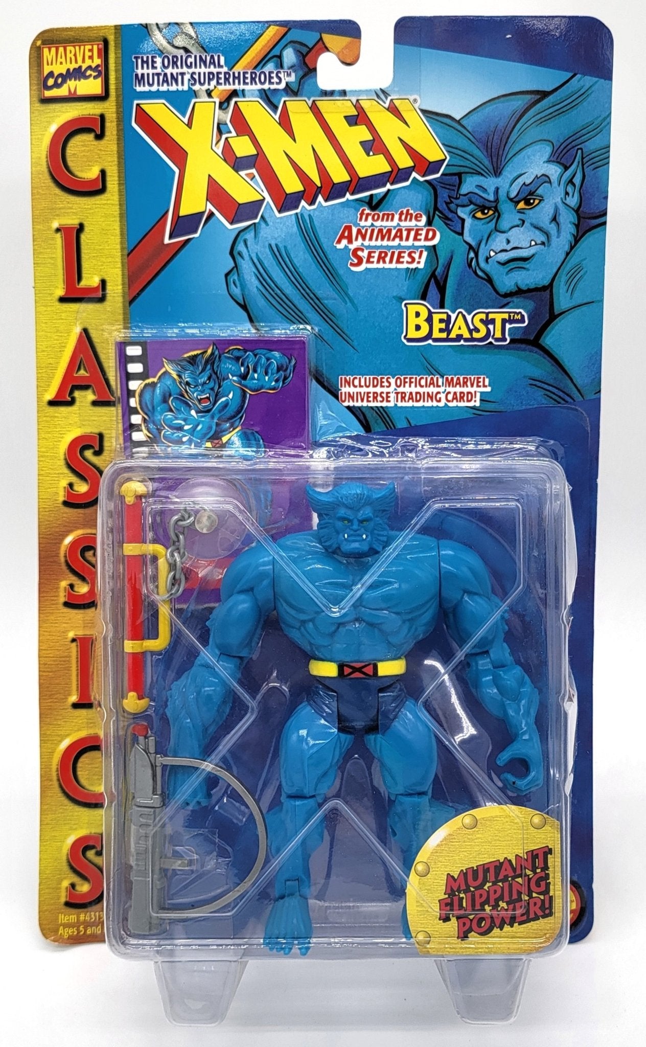 Toy Biz - Toy Biz | Classic X-Men - Beast 1995 | Vintage Action Figure - Action Figures - Steady Bunny Shop
