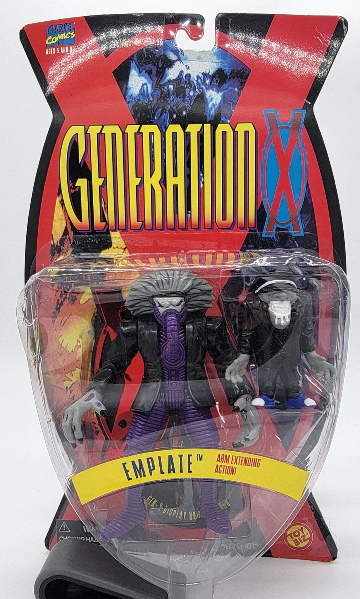 Toy Biz - Toy Biz | Generation X - Emplate 1995 | Vintage Marvel Action Figure - Action Figures - Steady Bunny Shop