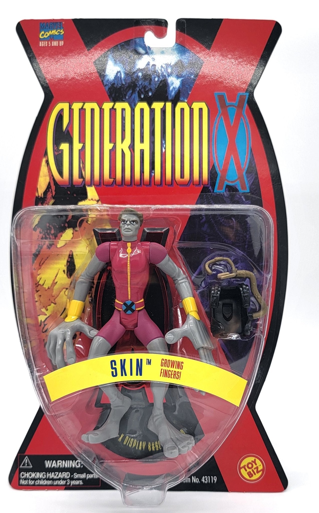Toy Biz - Toy Biz | Generation X Skin 1995 | Vintage Marvel Action Figure - Action Figures - Steady Bunny Shop