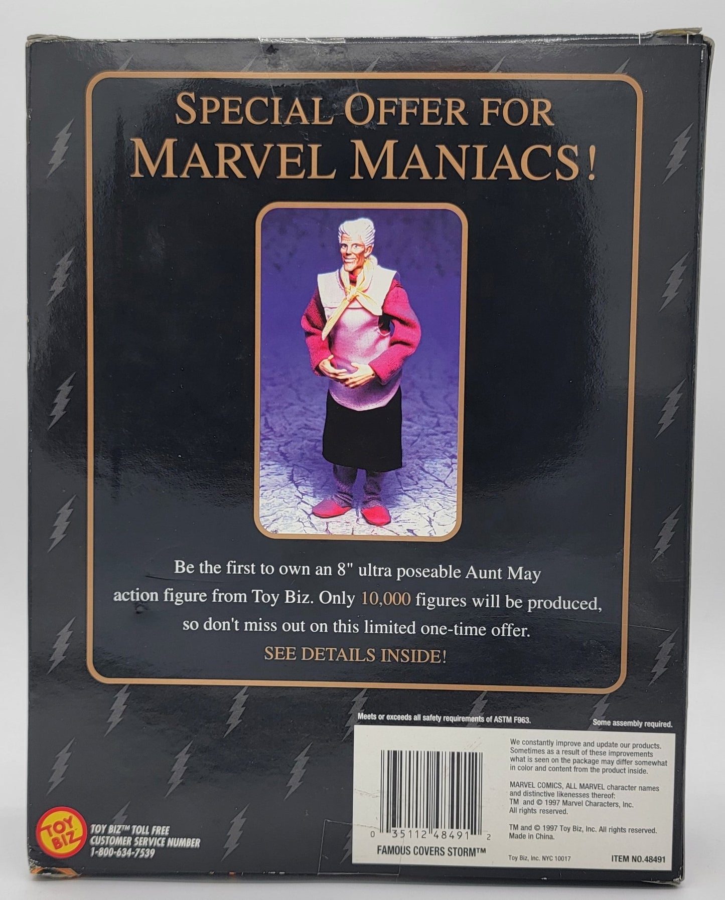 Toy Biz - Toy Biz | Marvel Famous Cover Series - Storm 1997 | Posable Figure | Limited Vintage Action Figure - Action Figures - Steady Bunny Shop