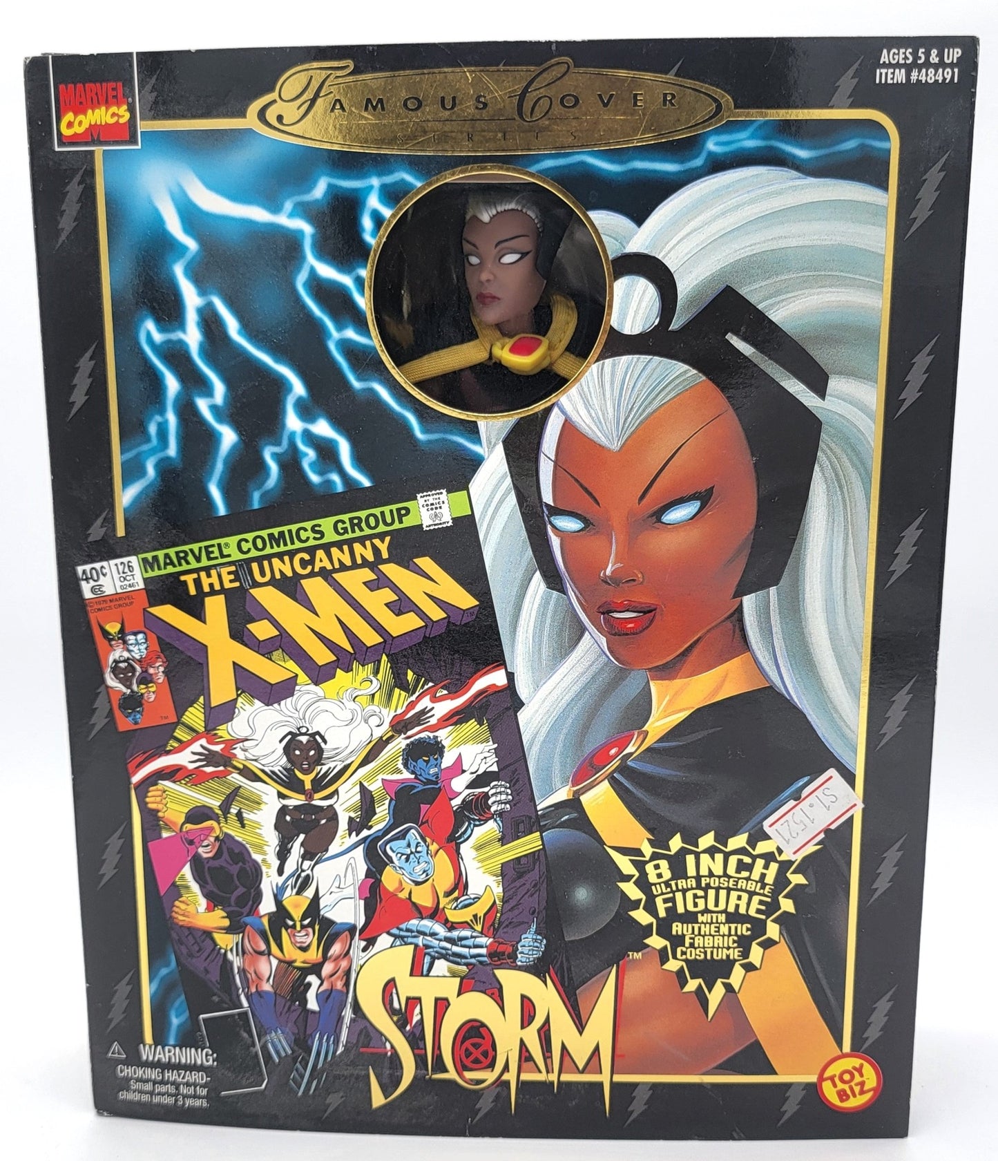 Toy Biz - Toy Biz | Marvel Famous Cover Series - Storm 1997 | Posable Figure | Limited Vintage Action Figure - Action Figures - Steady Bunny Shop