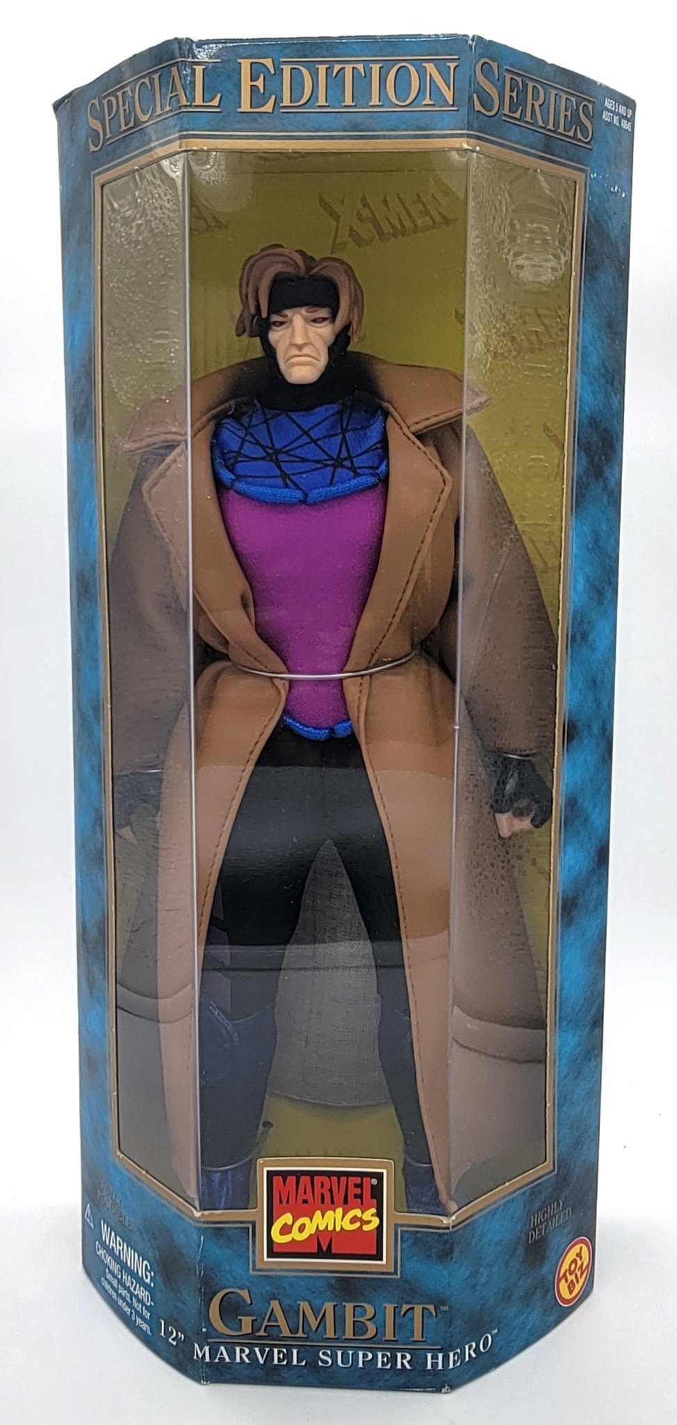 Toy Biz - Toy Biz | Special Edition Series - Gambit 12" Action Figure 1997 | Vintage Marvel Action Figure - Action Figures - Steady Bunny Shop