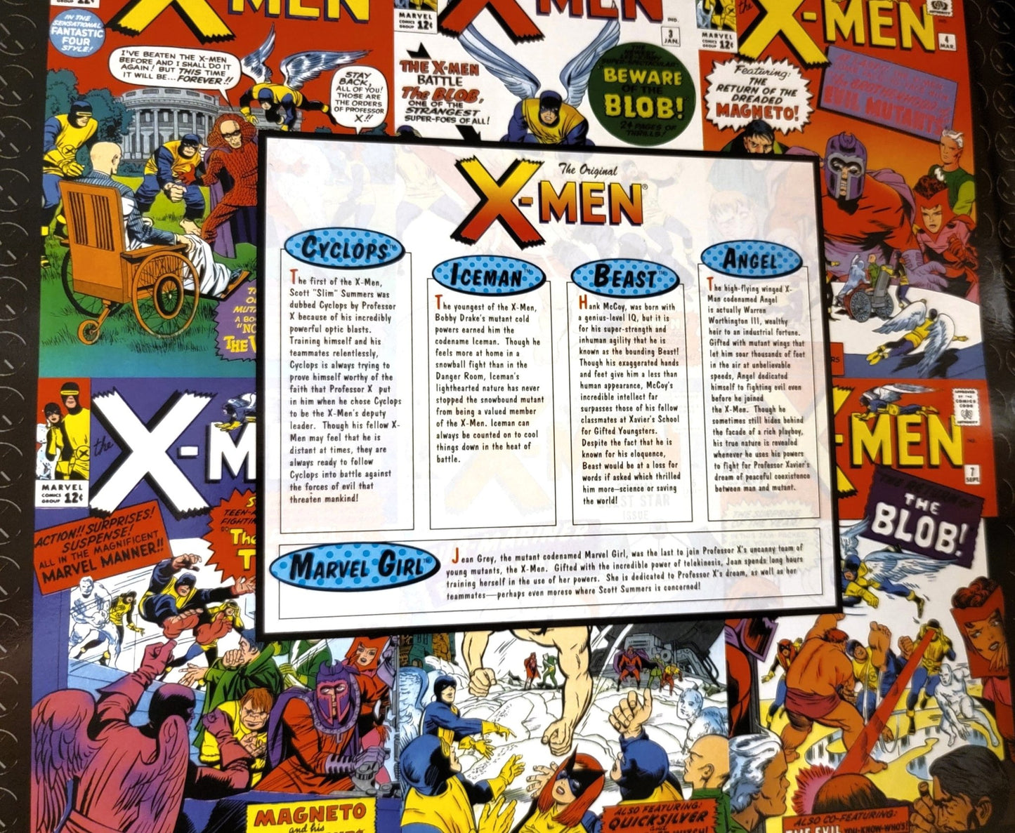 Toy Biz - Toy Biz | The Original Classic X Men in original Uniforms 1997 | Marvel Collector Editions | Vintage Action Figure - Action Figures - Steady Bunny Shop