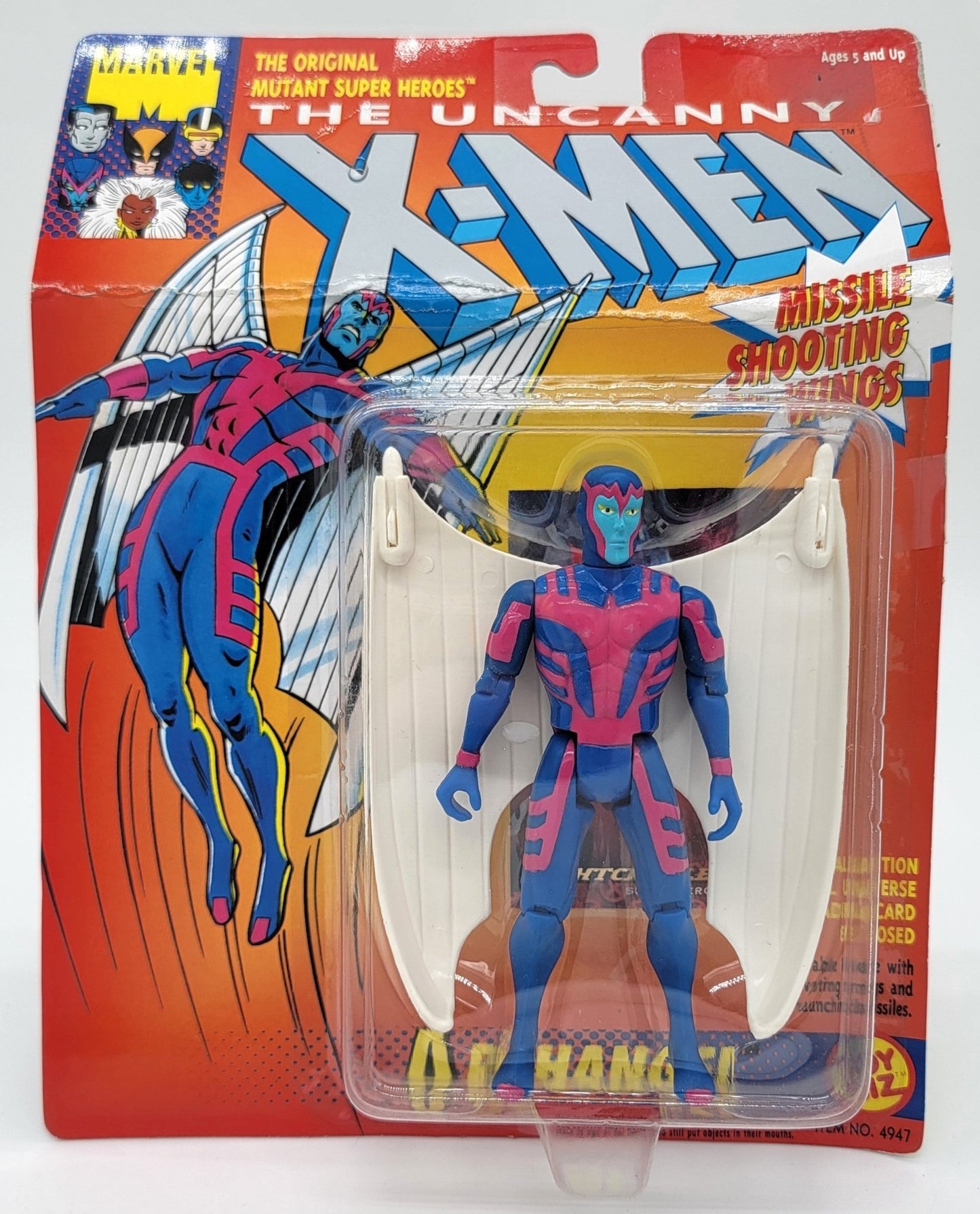 Toy Biz - Toy Biz | The Uncanny X-Men Archangel 1993 | Vintage Marvel Action Figure - Action Figures - Steady Bunny Shop