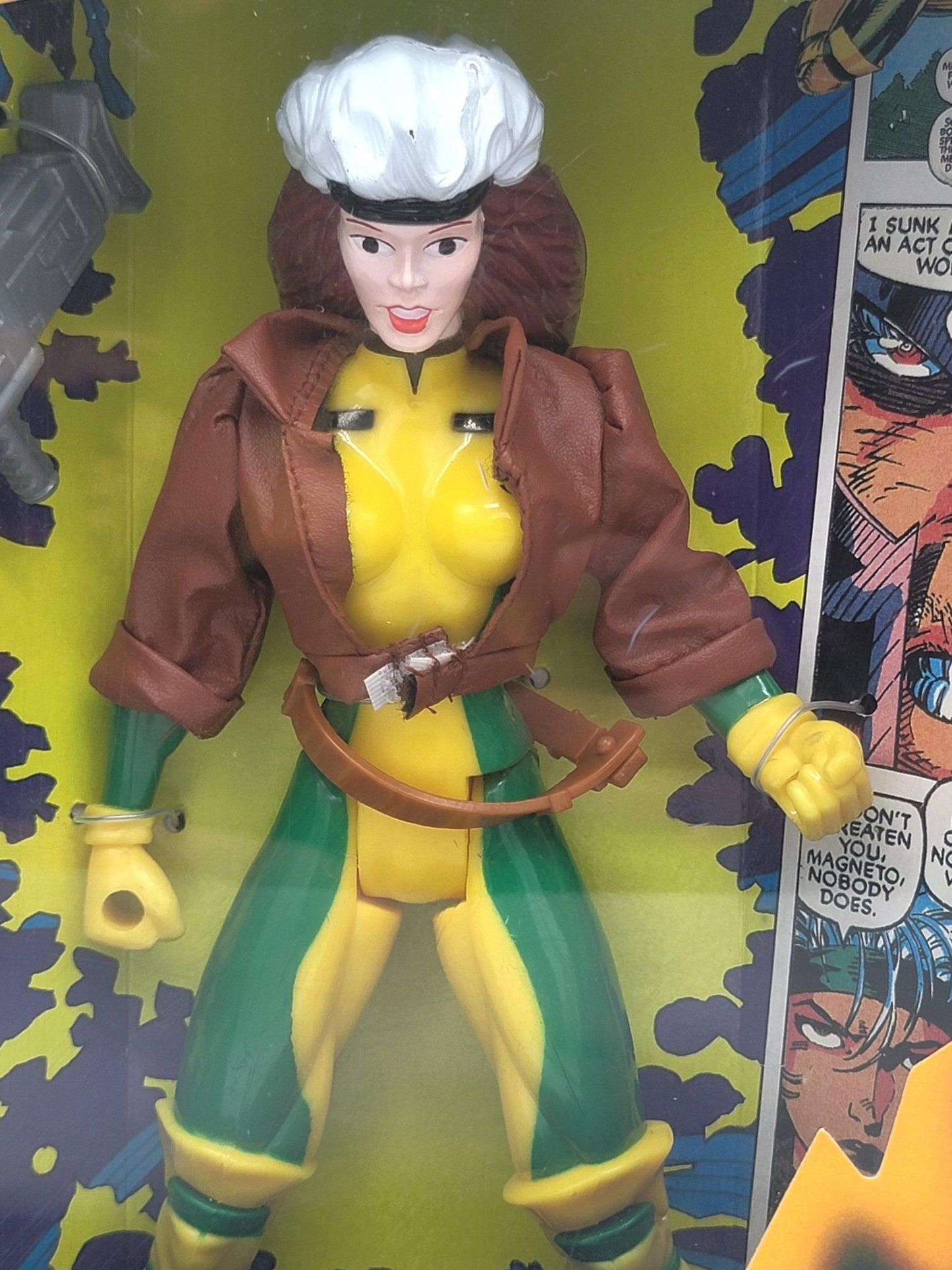 Toy Biz - toy Biz | X-Men Deluxe Edition - Rogue 10" 1995 | Vintage Marvel Action Figure - Action Figures - Steady Bunny Shop