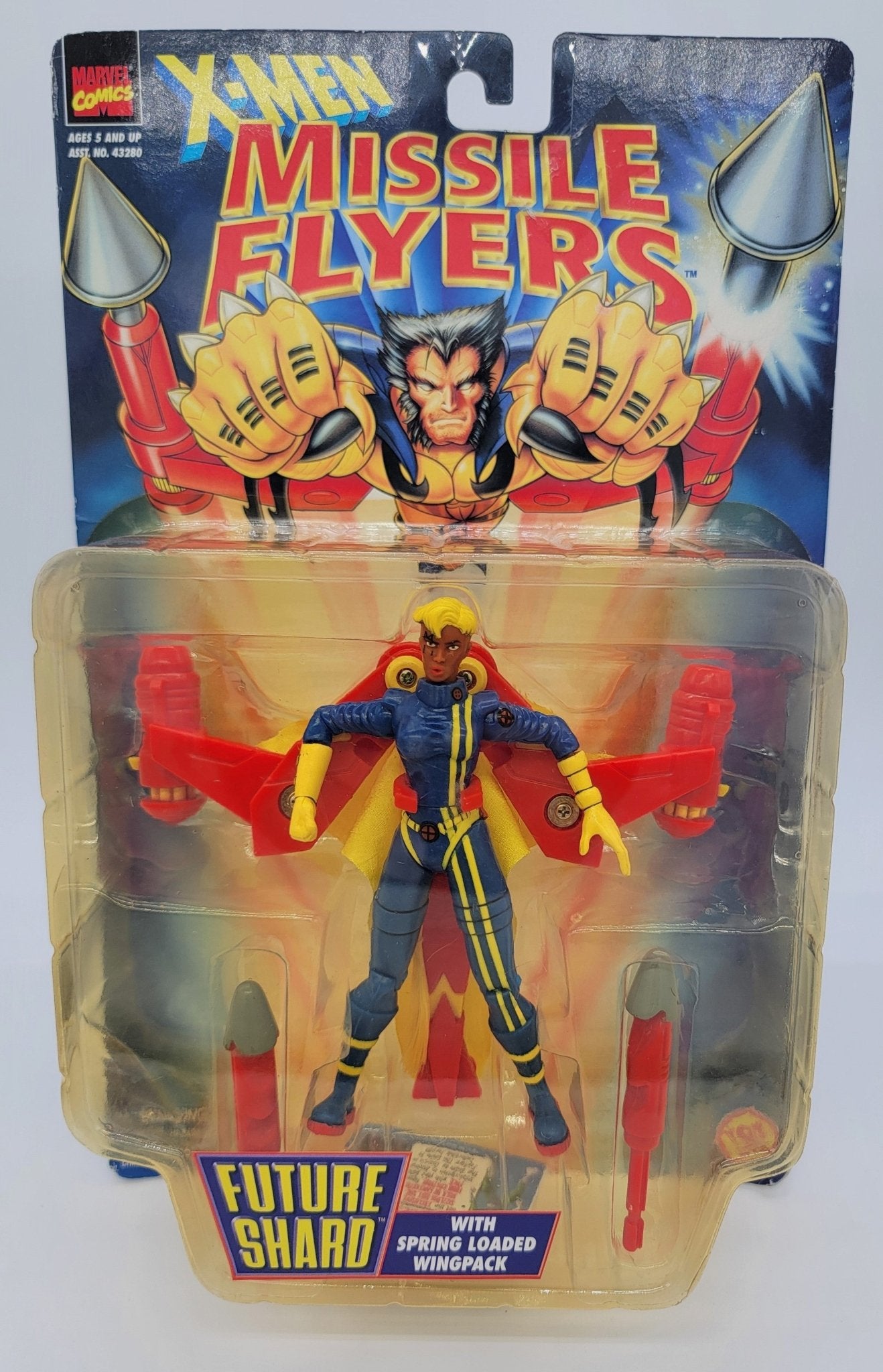 Toy Biz - Toy Biz | X-Men Missile Flyers - Future Shard 1997 | Vintage Action Figure - Action Figures - Steady Bunny Shop