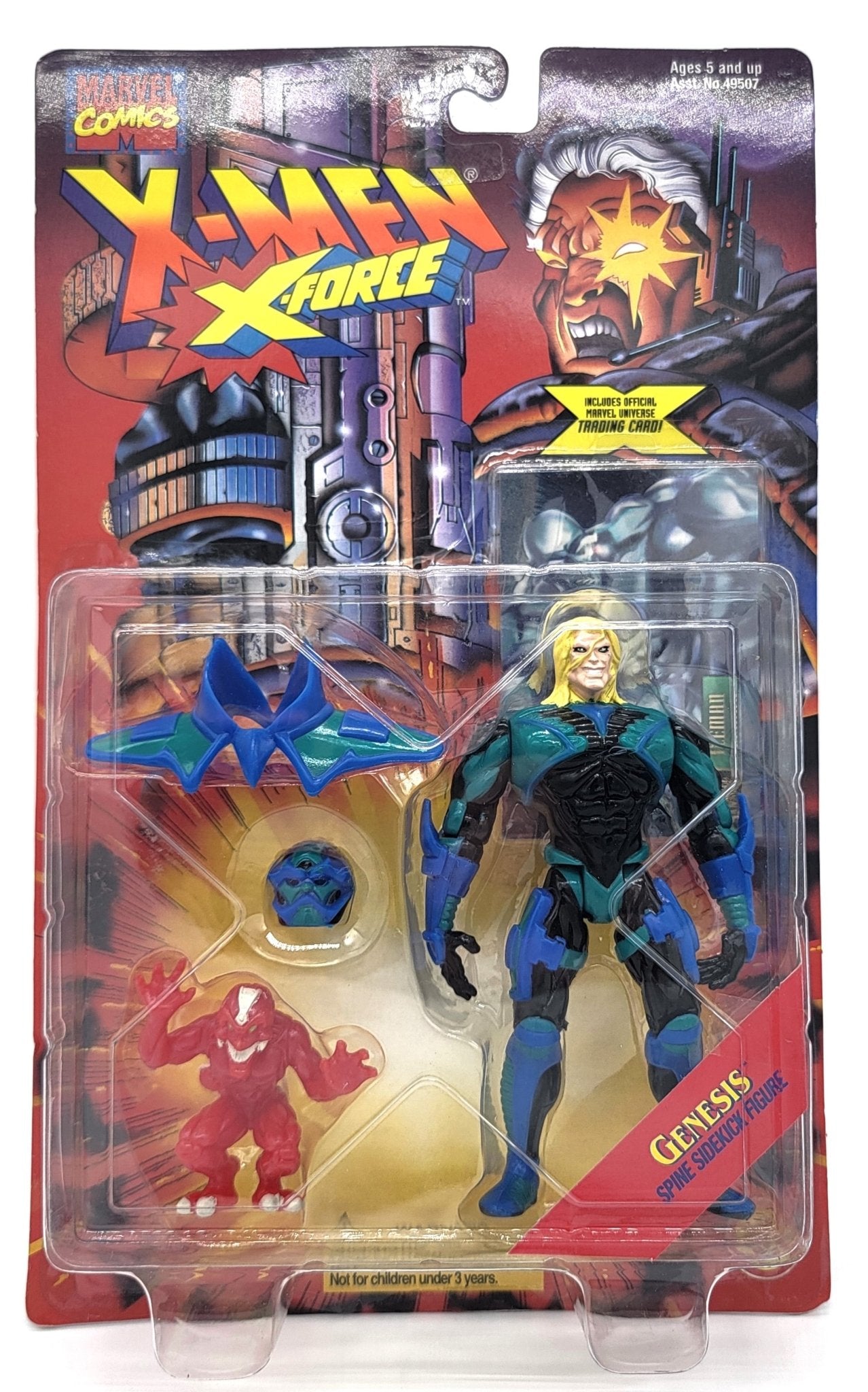 Toy Biz - Toy Biz | X-Men X-Force - Genesis 1997 with collectible Trading Card | Vintage Marvel Action Figure - Action Figures - Steady Bunny Shop