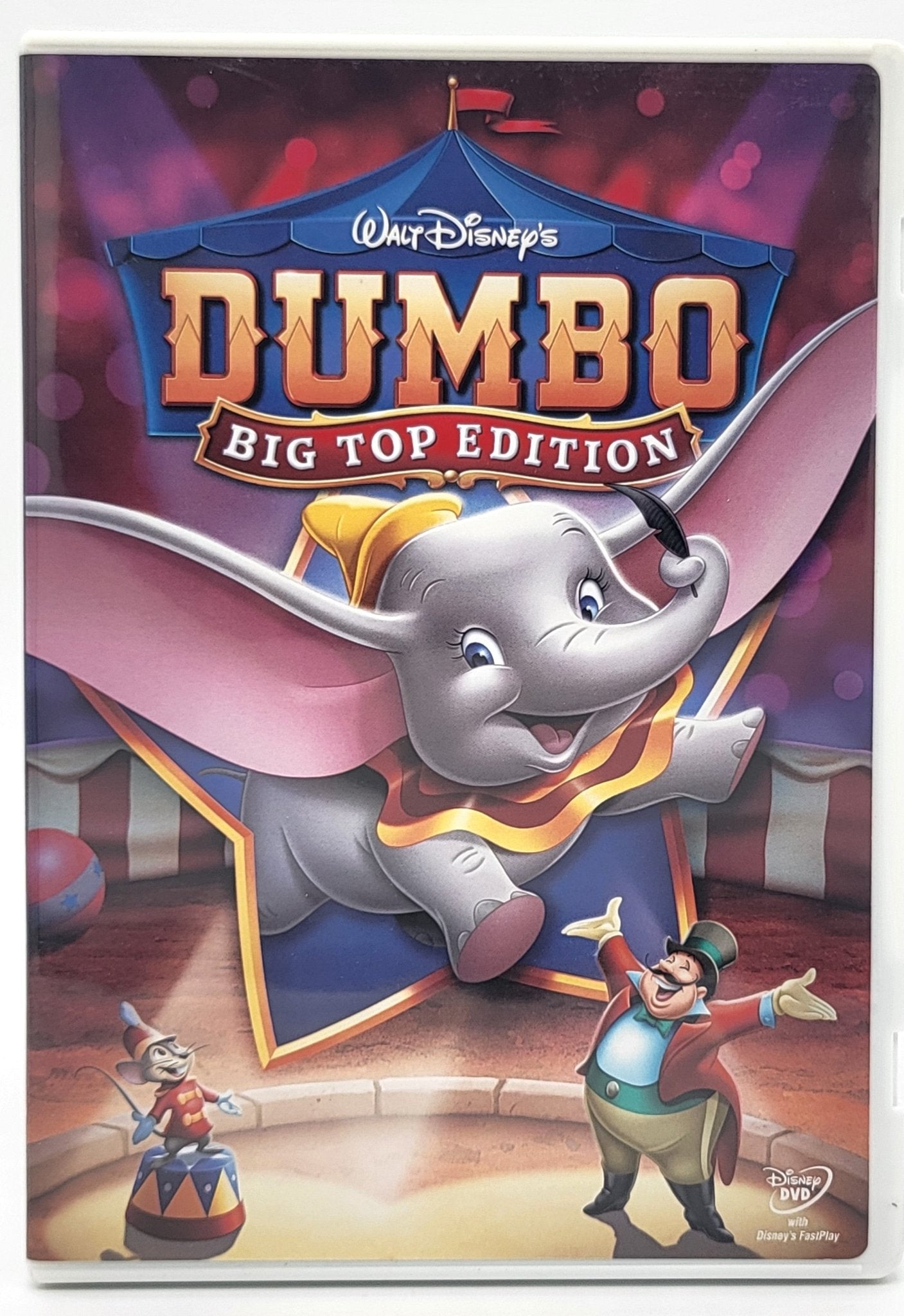 Walt Disney Home Entertainment - Walt Disney Dumbo - Big Top Edition | DVD | Original Theatrical Aspect Ratio - DVD - Steady Bunny Shop