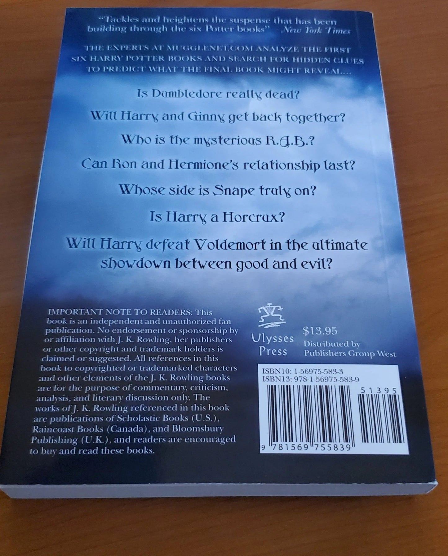 Steady Bunny Shop - What Will Happen In Harry Potter 7 - Paperback Book - Steady Bunny Shop
