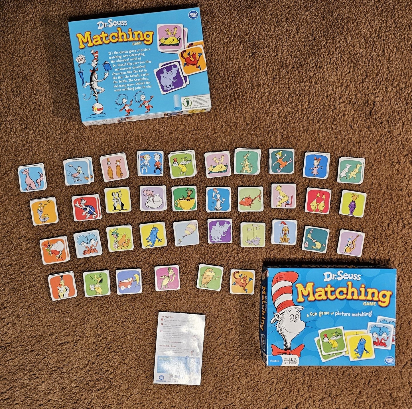 Wonder Forge - Wonder Forge | Dr. Seuss Matching Game - Game - Steady Bunny Shop