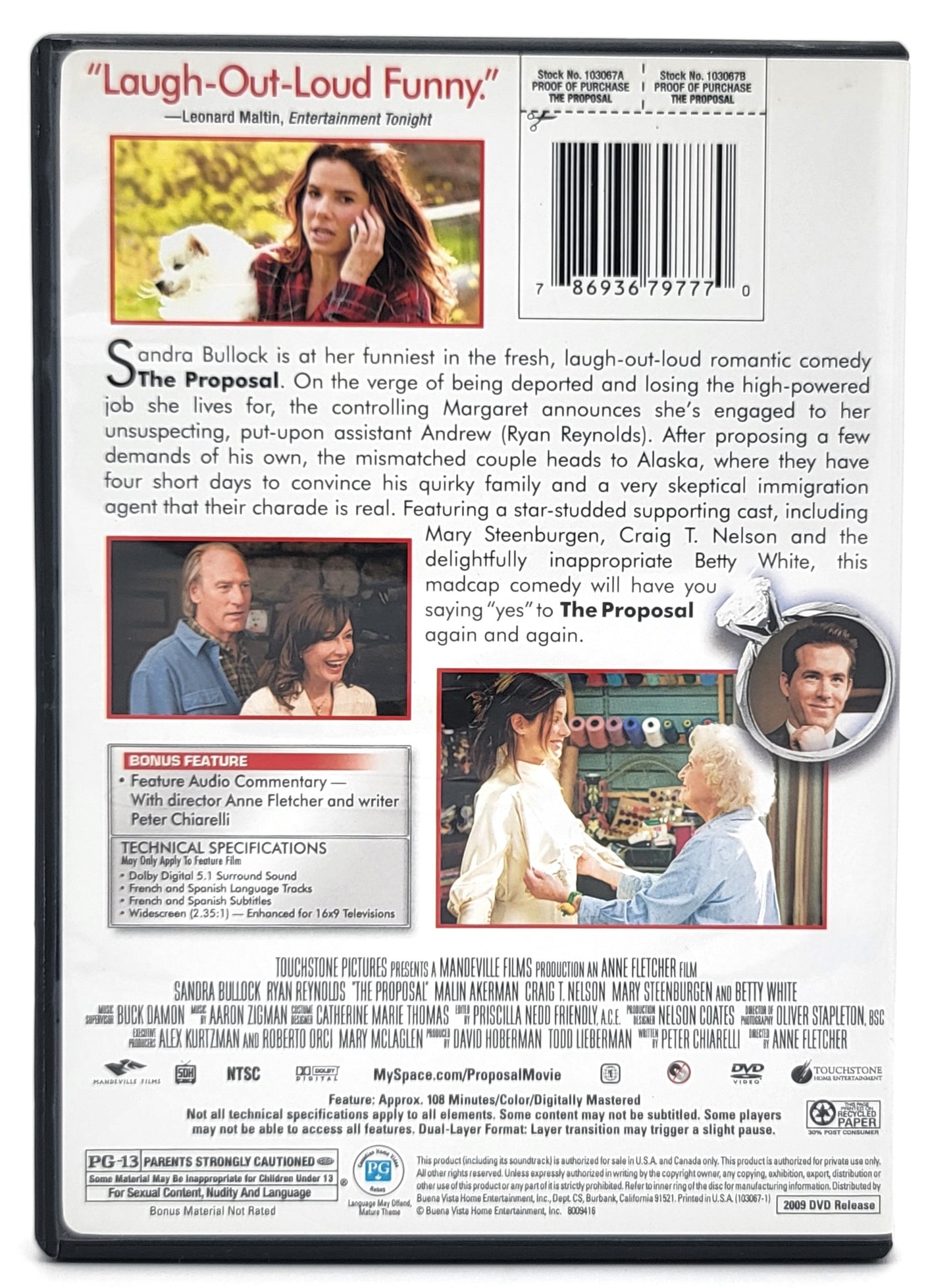 The Proposal | DVD | Widescreen