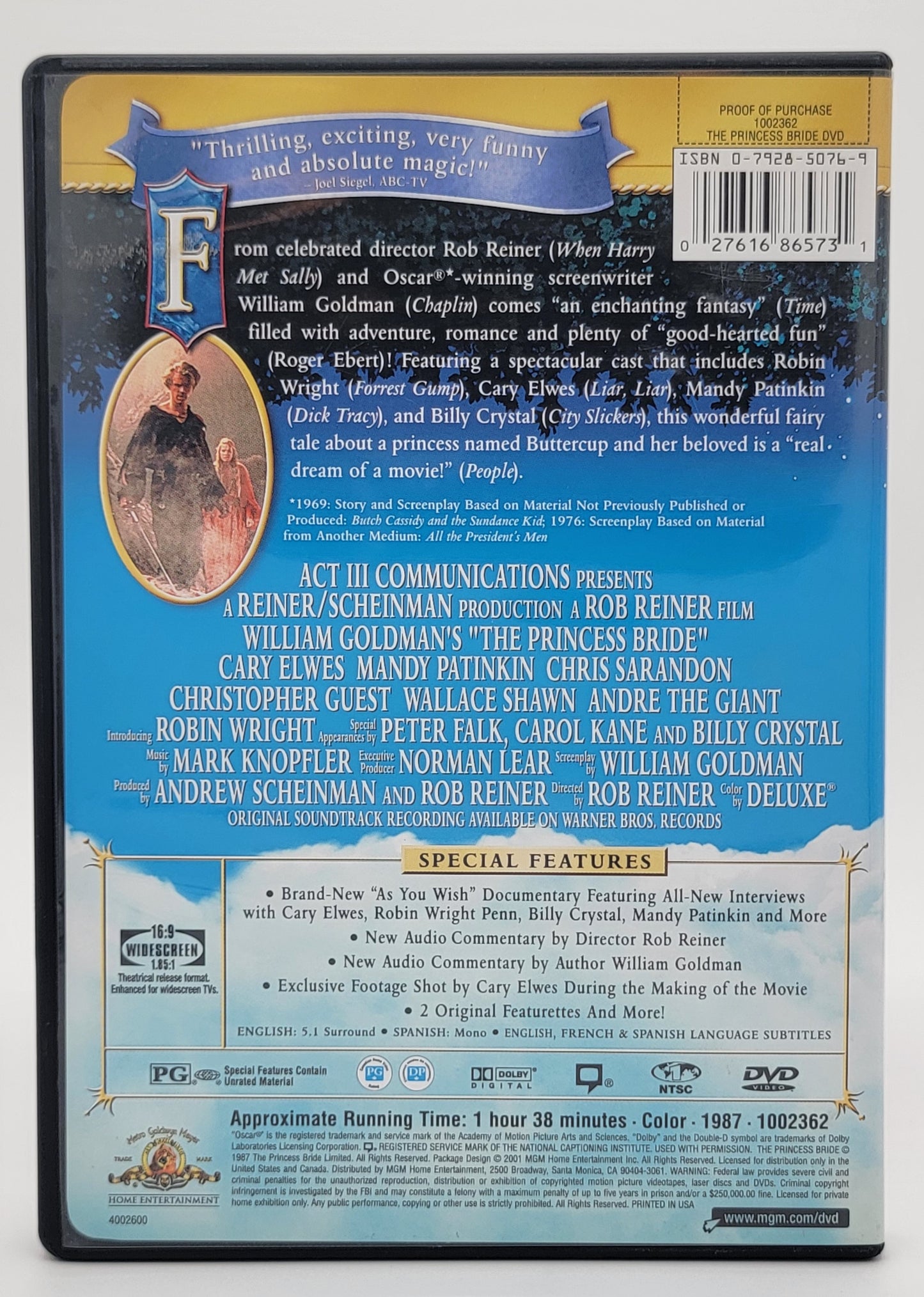 The Princess Bride | DVD | Special Edition