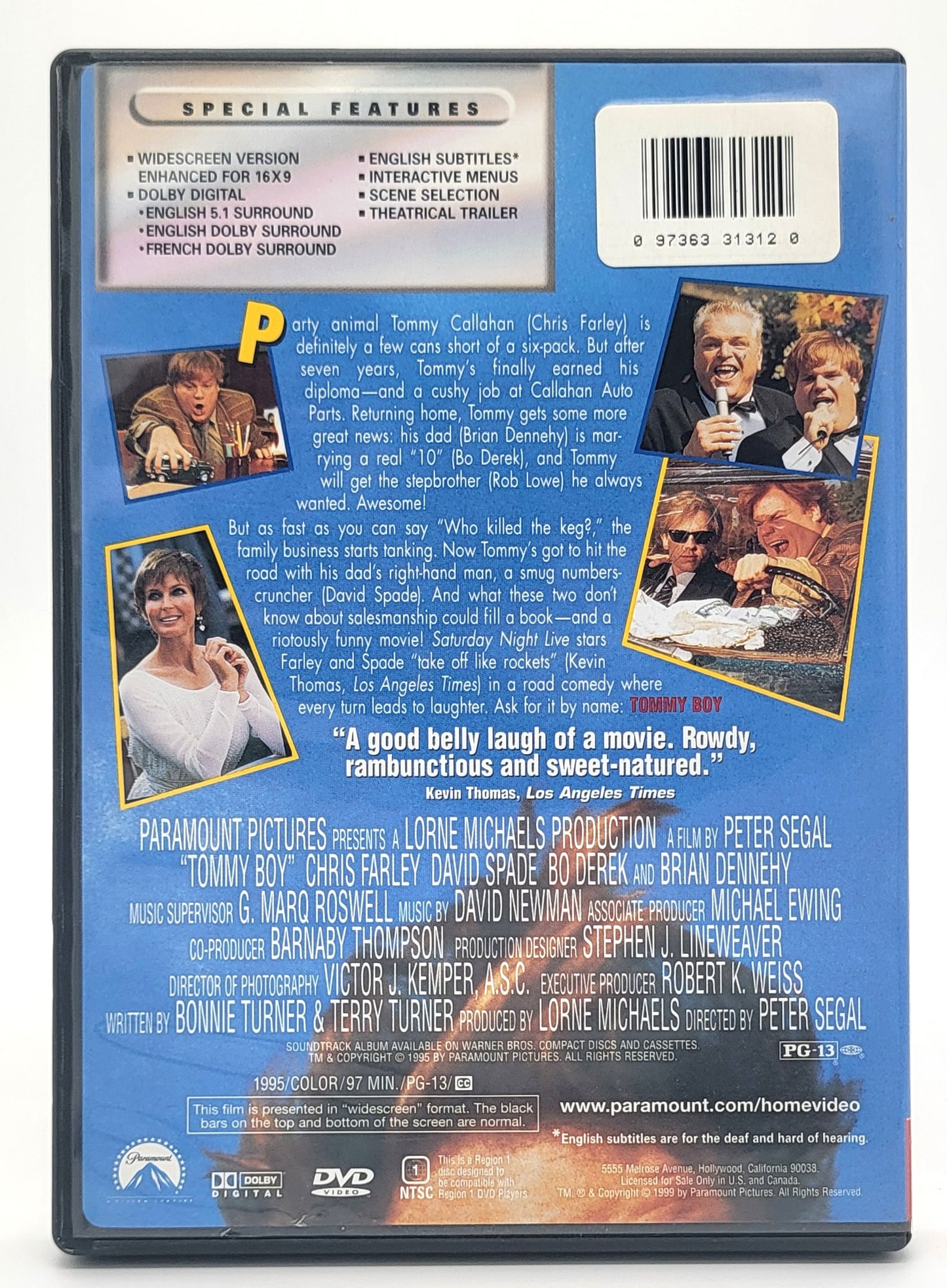 Tommy Boy | DVD | Widescreen