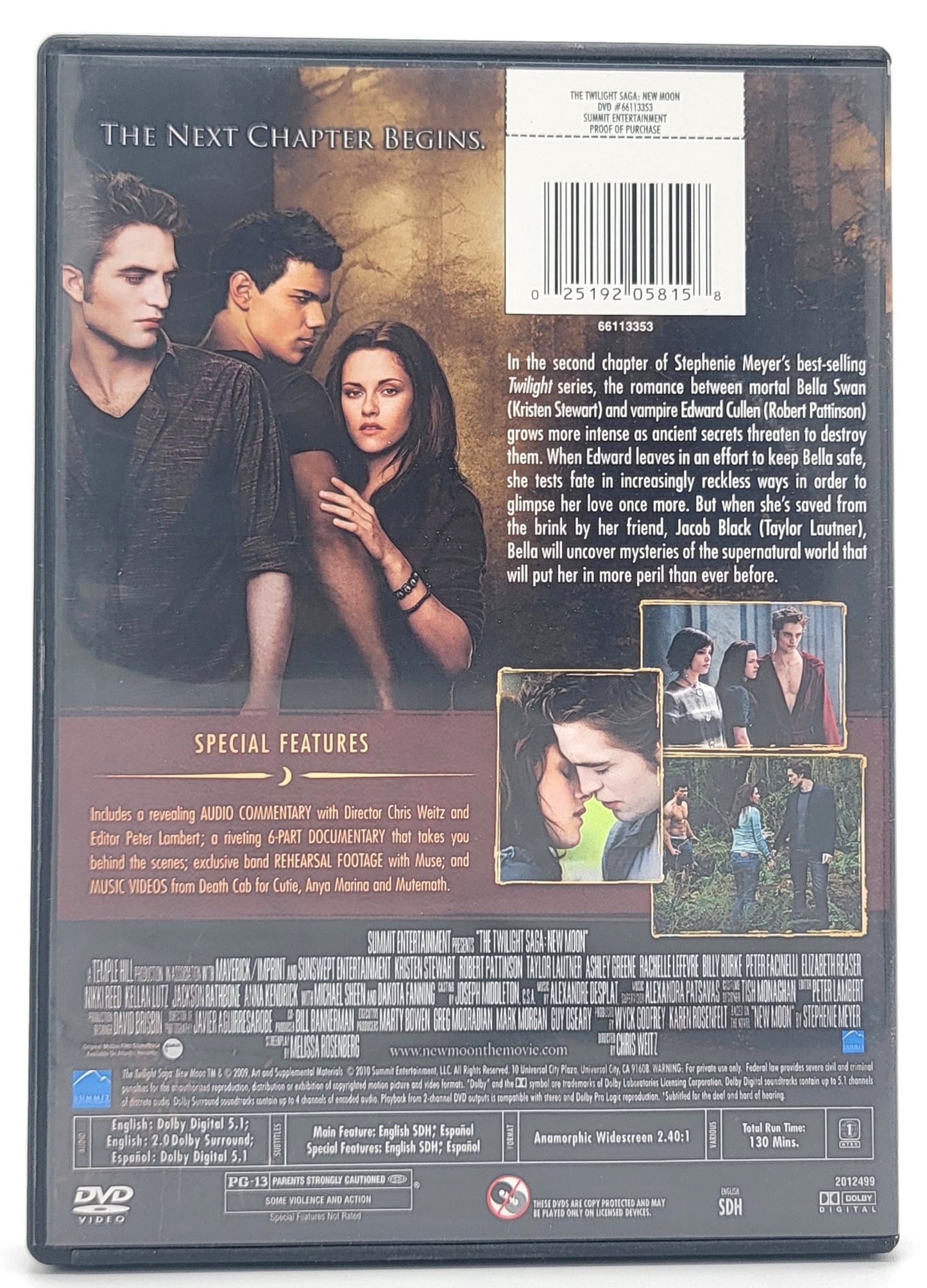 New Moon - The Twilight Saga | DVD - 2 Disc Special Edition