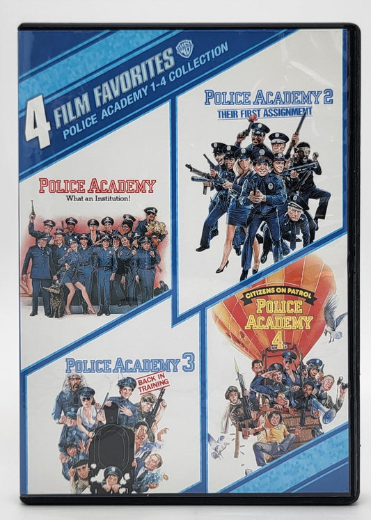 Warner Brothers - 4 Film Favorites - Police Academy 1 - 4 Collection | DVD | 3 Disc Set - DVD - Steady Bunny Shop