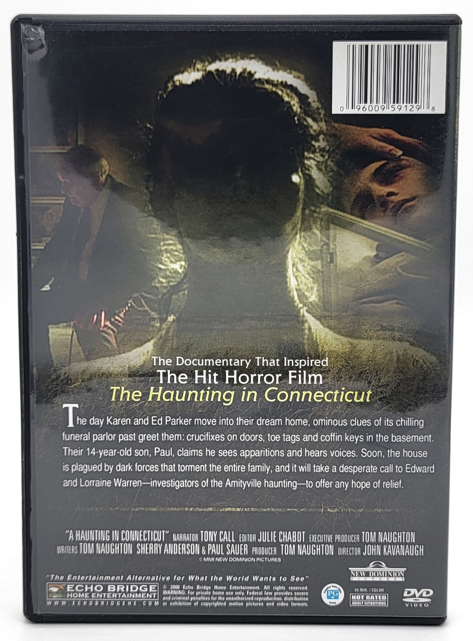 Echo Bridge Home Entertainment - A Haunting in Connecticut 2008 | DVD | Based on True Events - As Seen on The Discovery Channel - dvd - Steady Bunny Shop