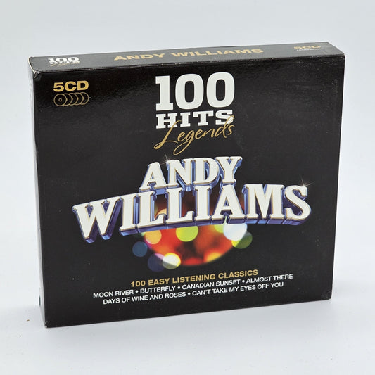 Demon User Group - Andy Williams | 100 Hits Legends Andy Williams 100 Easy Listening Classics | 5 CD Set - Compact Disc - Steady Bunny Shop