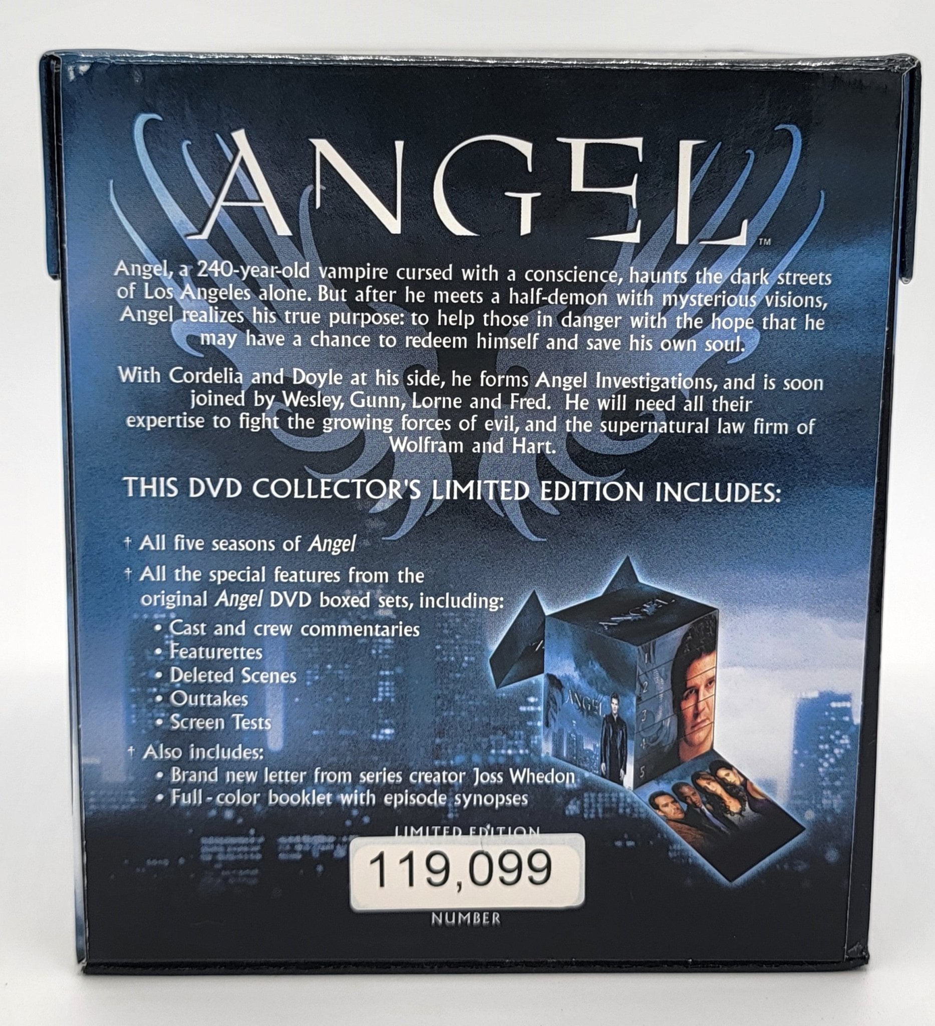 Sony Pictures Home Entertainment - Angel - Season 1 - 5 Complete Set / DVD - 30 Disk Set - Limited Edition - DVD - Steady Bunny Shop