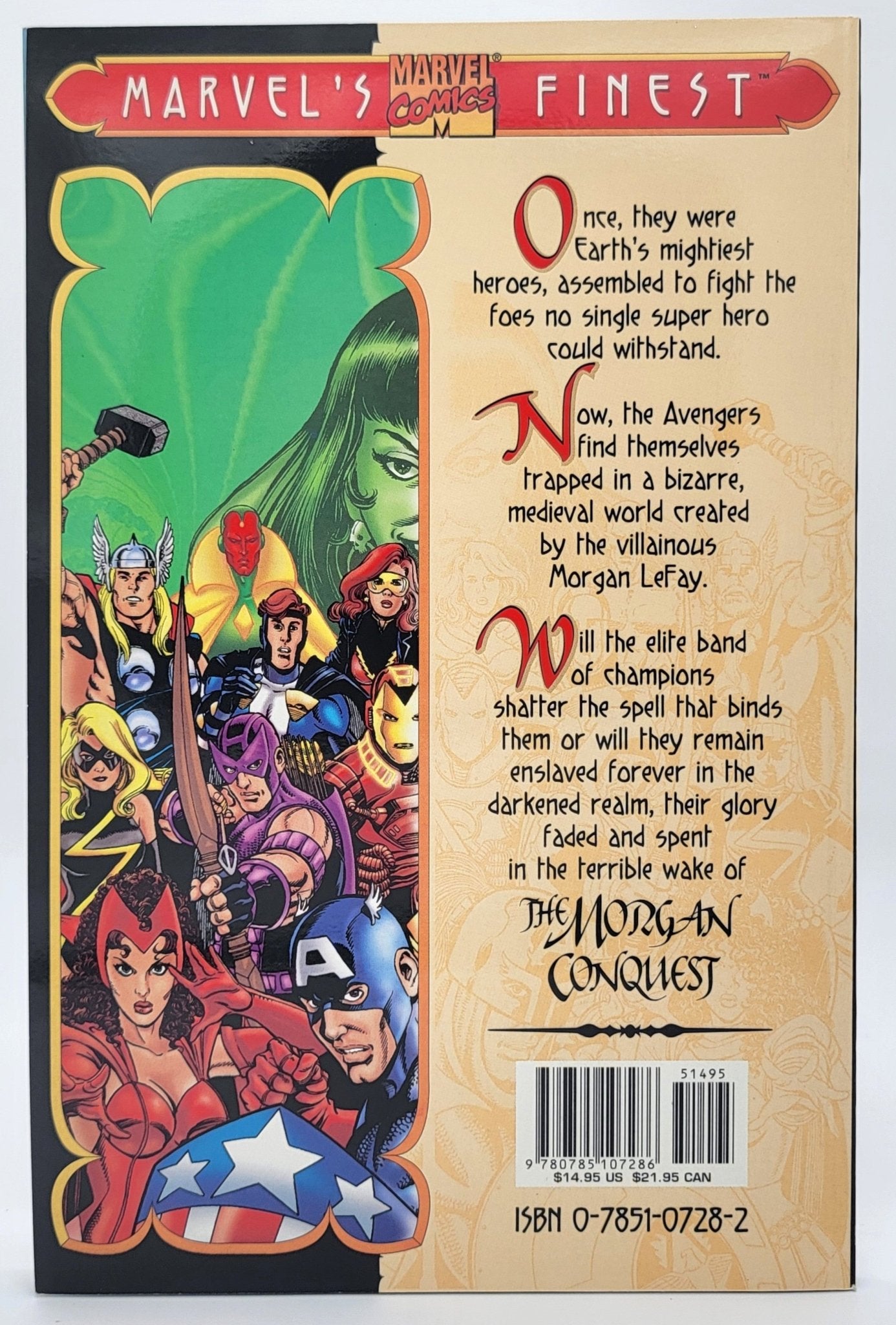 Marvel Comics - Avengers The Morgan Conquest - Marvel's Finest / Marvel Comics 2000 - Comic Book - Steady Bunny Shop