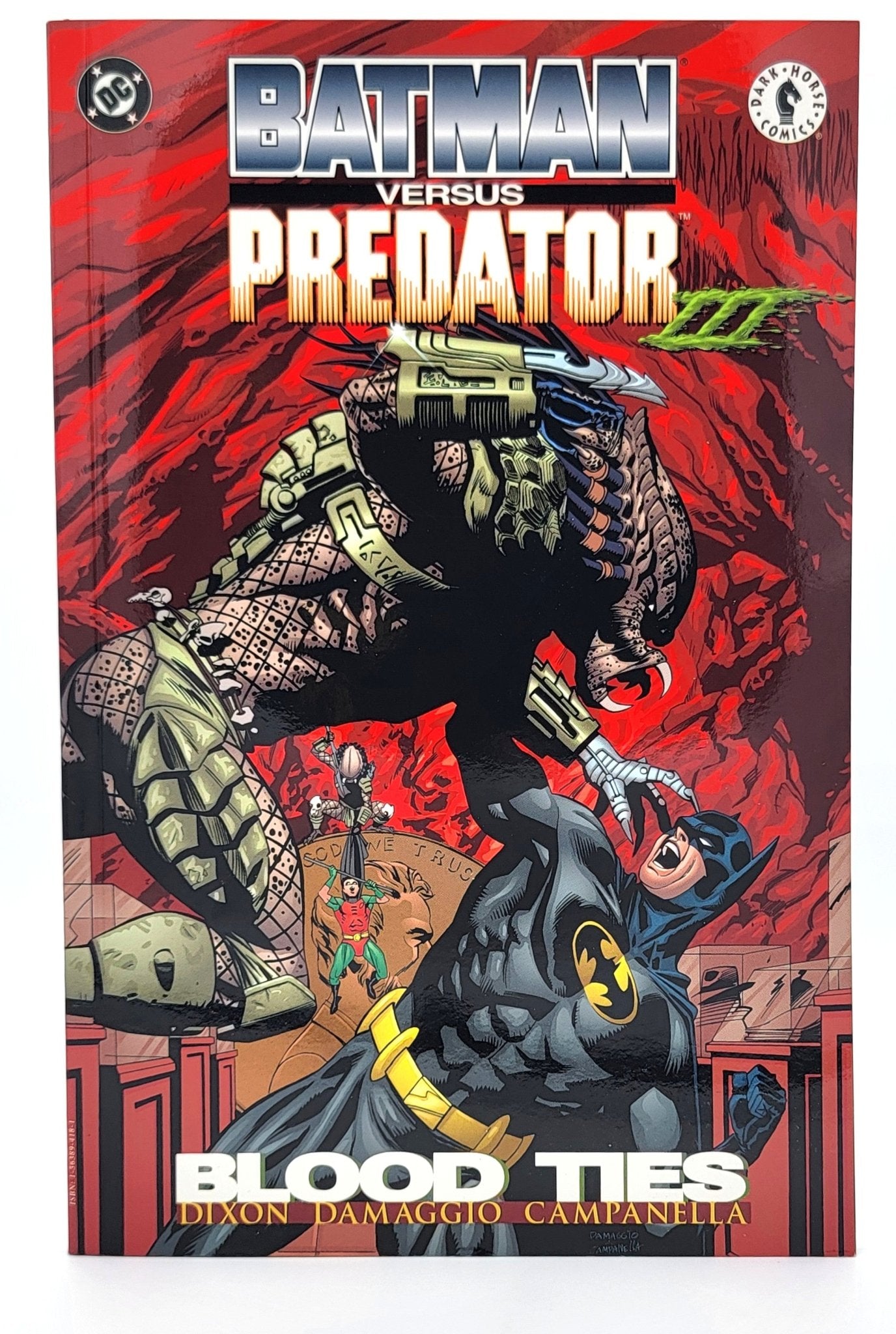 DC Comic / Dark Horse - Batman Versus Predator III Blood Ties / DC Comic - Dark Horse Comics 1998 - Graphic Novel - Comic Books - Steady Bunny Shop