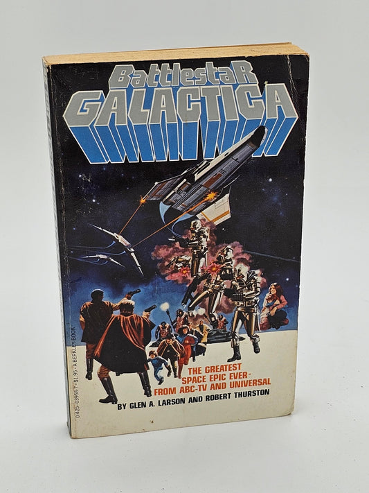 Berkley Medallion Books - Battlestar Galactica | Glen A. Larson Robert Thurston | Paperback Book - Paperback Book - Steady Bunny Shop