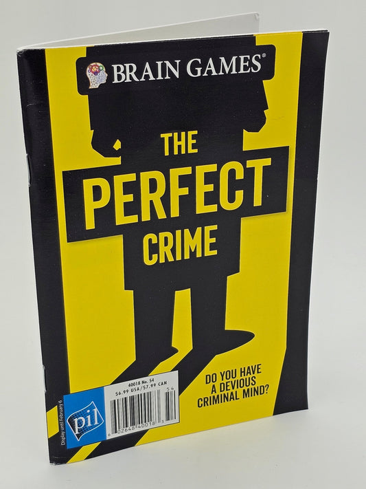 Pil Publications - Brain Games | The Perfect Crime | Paperback Book - Paperback Book - Steady Bunny Shop