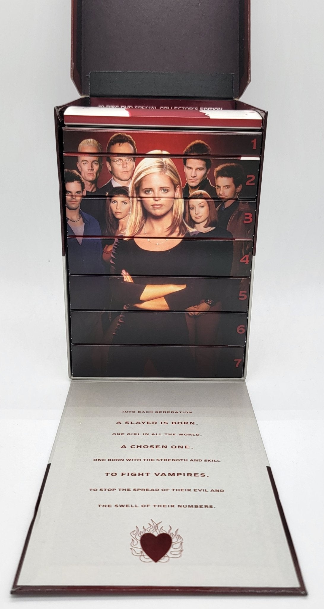 Warner Brother Family Entertainment - Buffy The Vampire Slayer - The Chosen Collection | DVD - 40 disc set - Complete set - dvd - Steady Bunny Shop