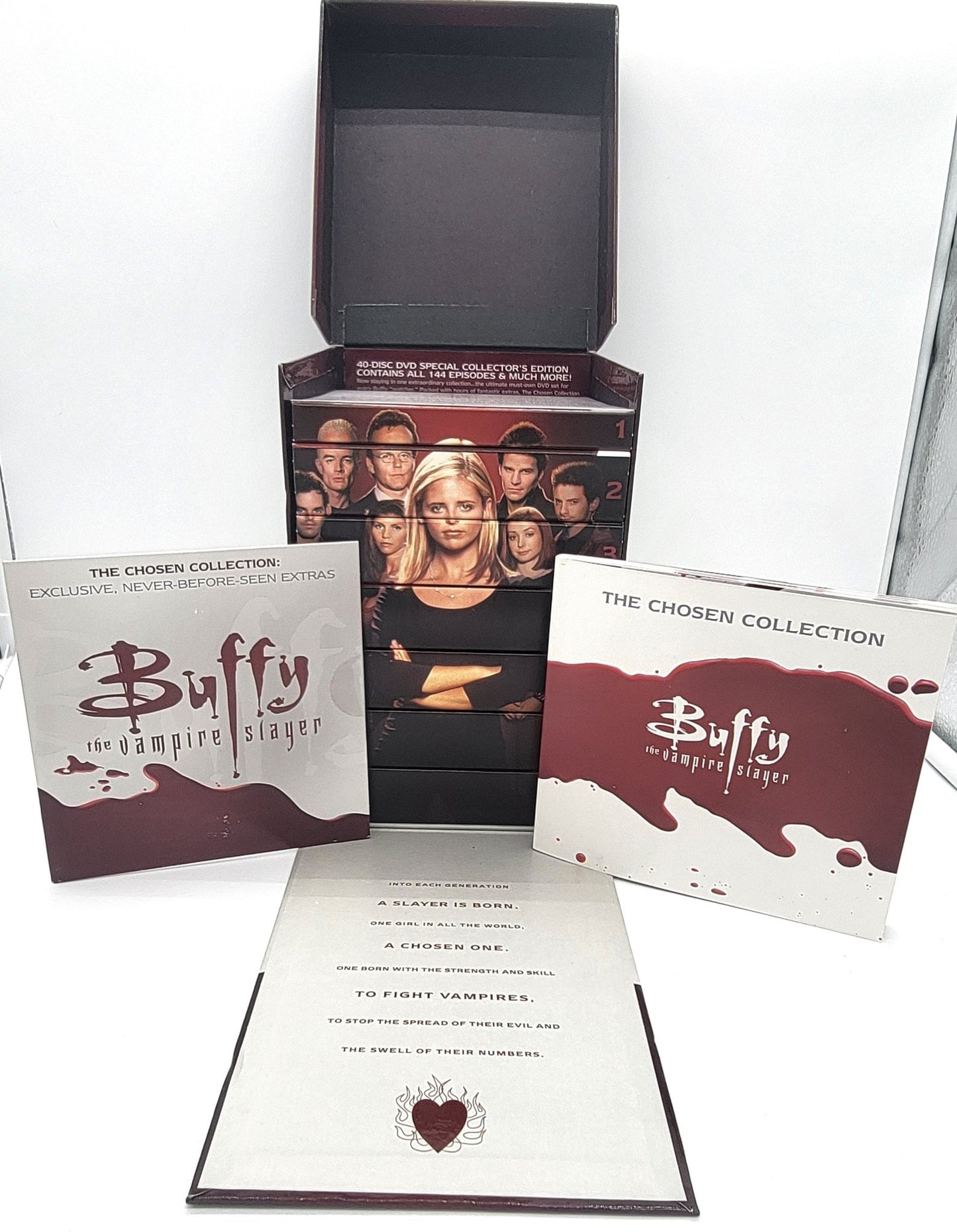 Warner Brother Family Entertainment - Buffy The Vampire Slayer - The Chosen Collection | DVD - 40 disc set - Complete set - dvd - Steady Bunny Shop