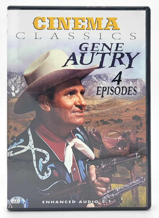 Dart Distributing - Cinema Classics Gene Autry 4 Episodes | DVD - Enhanced Audio 5 - 1 - DVD - Steady Bunny Shop