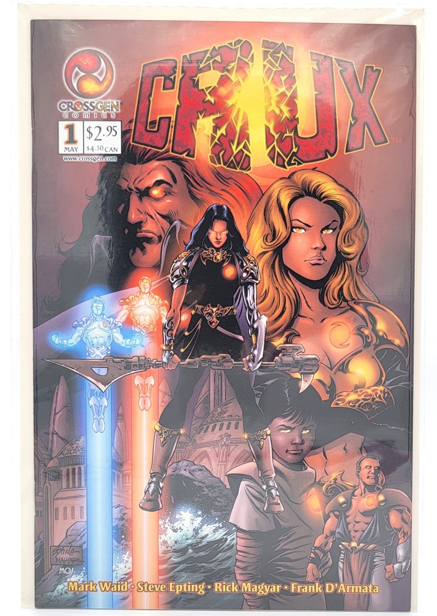 CrossGen Comics - CRUX 1 / CrossGen Comics - 2001 - Comic Books - Steady Bunny Shop
