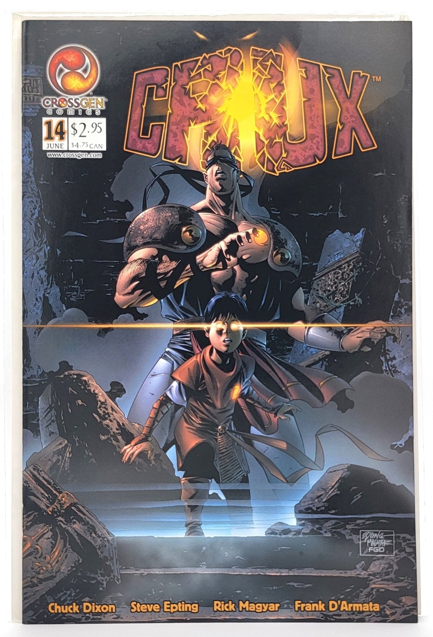 CrossGen Comics - Crux 14 | Comic - CrossGen - 2002 - Comic Books - Steady Bunny Shop