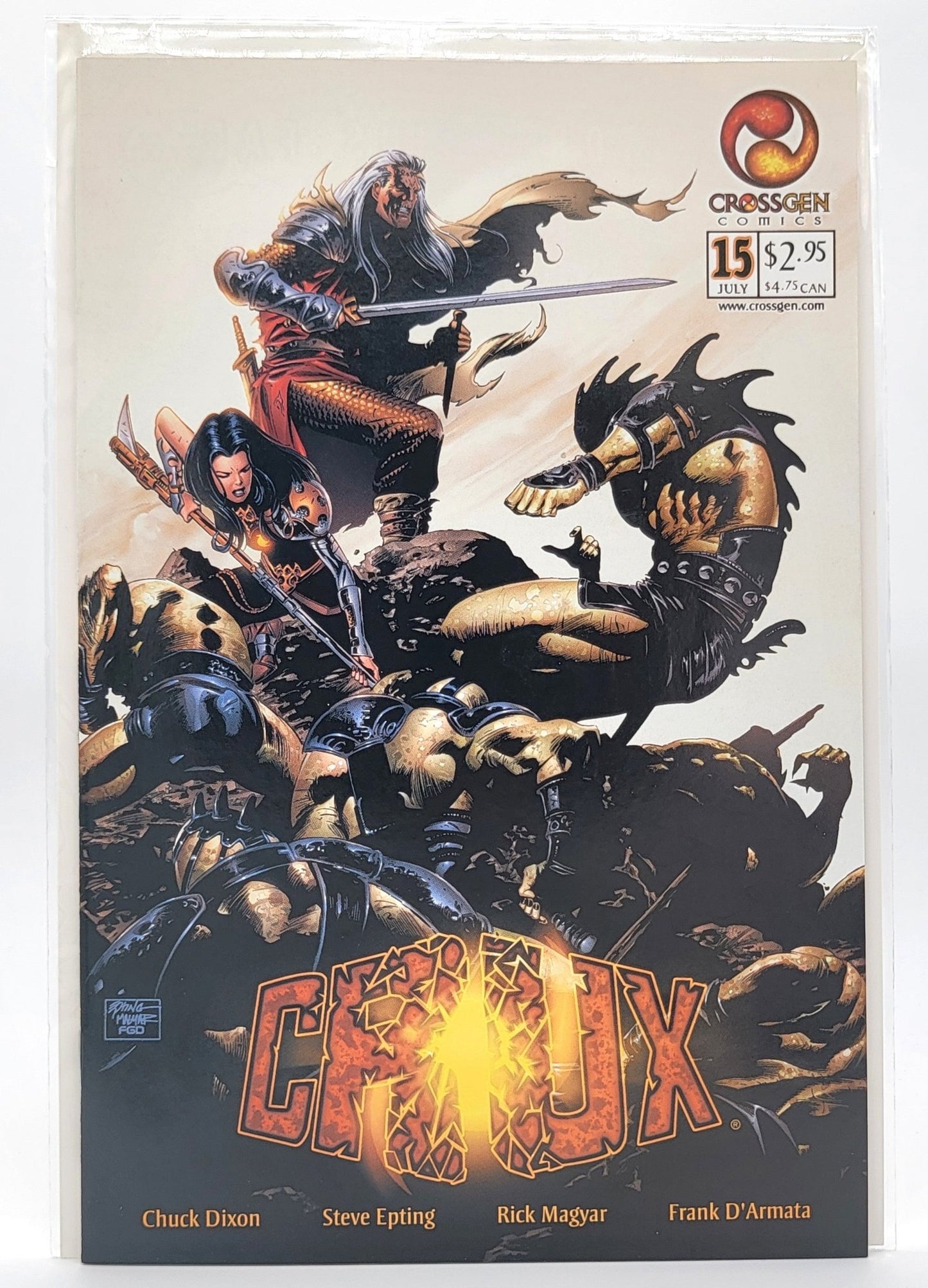 CrossGen Comics - Crux 15 | Comic - CrossGen - 2002 - Comic Books - Steady Bunny Shop