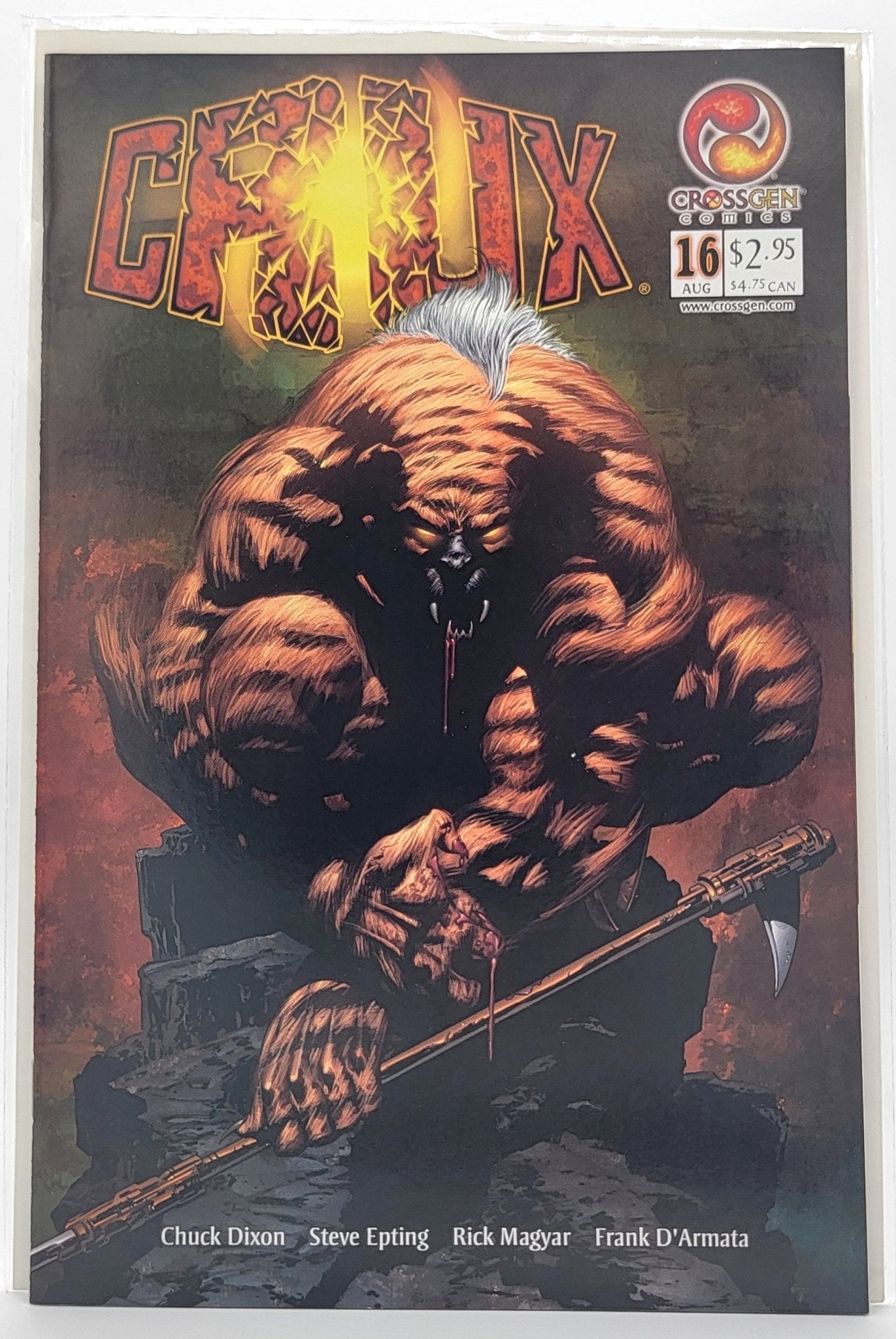 CrossGen Comics - Crux 16 | Comic - CrossGen - 2002 - Comic Books - Steady Bunny Shop
