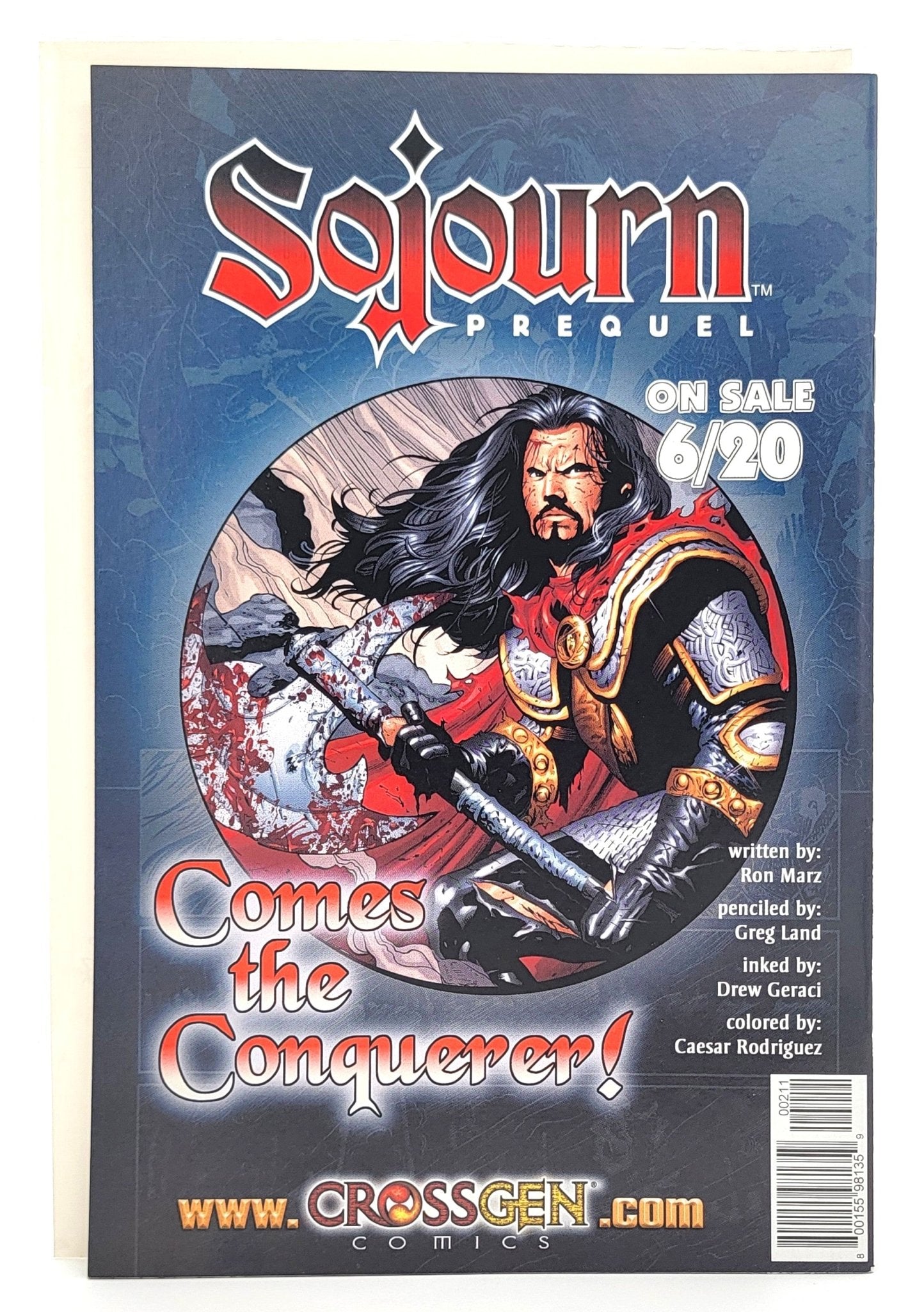 CrossGen Comics - Crux 2 / CrossGen Comics - 2001 - Comic Book - Steady Bunny Shop