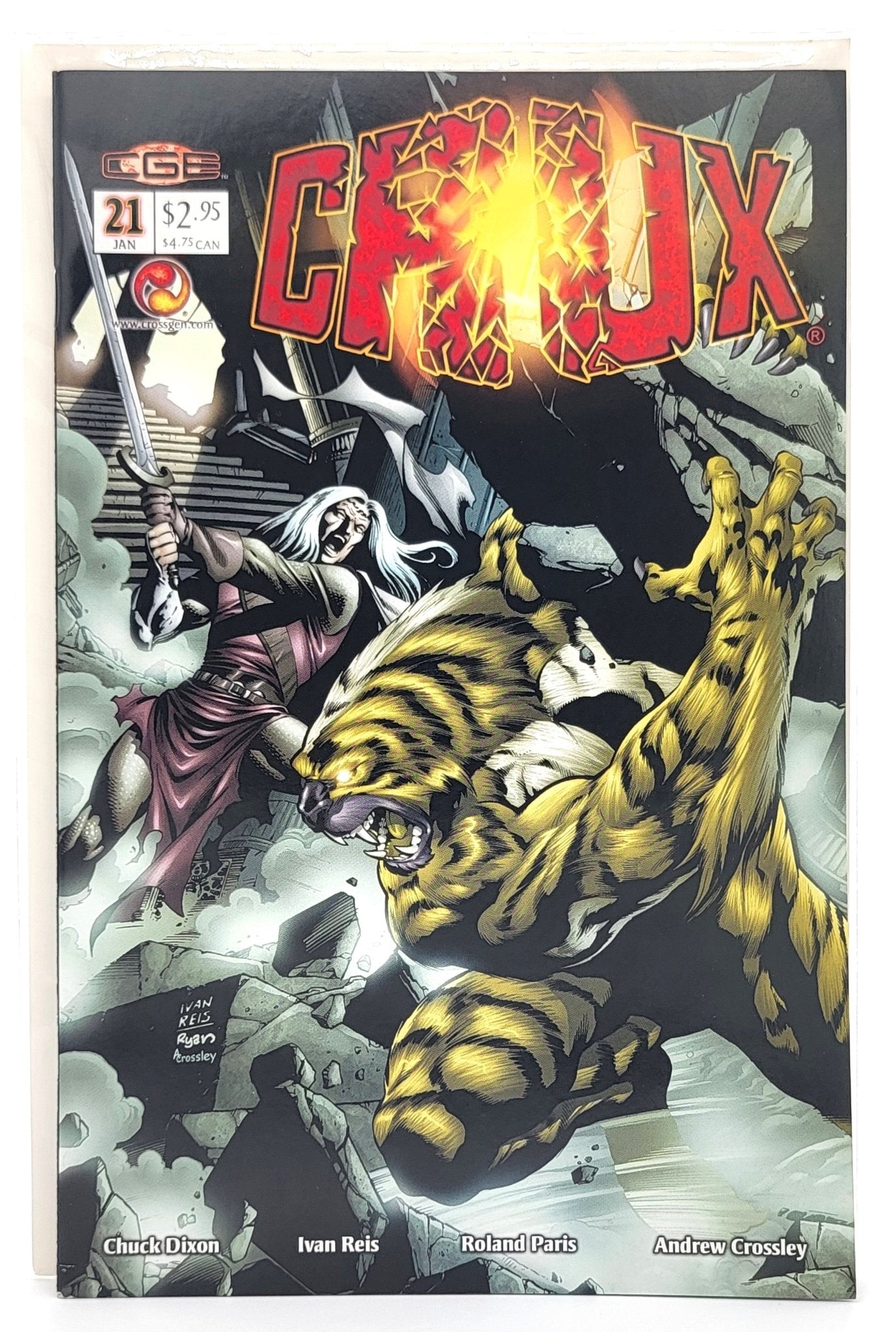 CrossGen Comics - Crux 21 | Comic - CrossGen - 2003 - Comic Books - Steady Bunny Shop