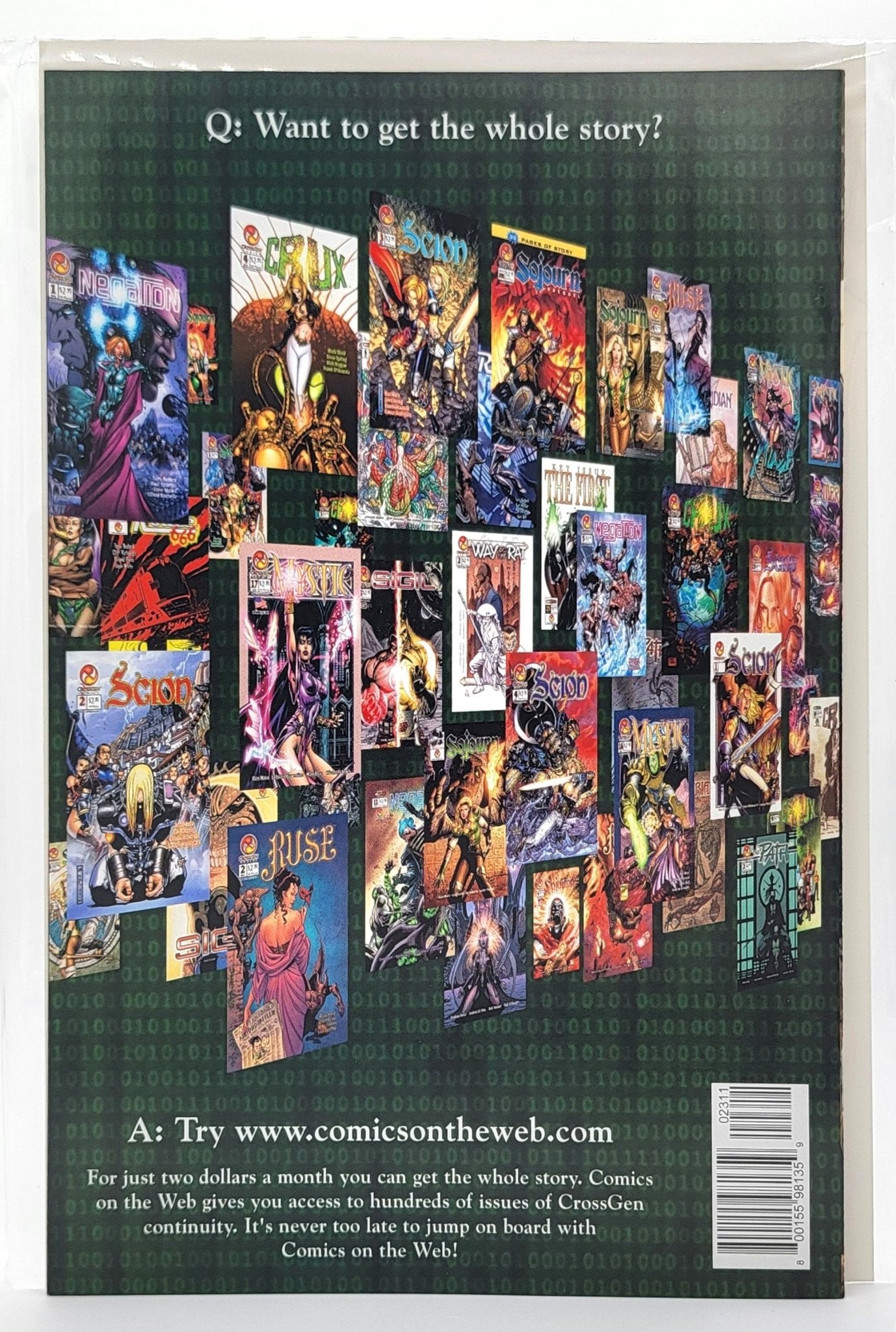 CrossGen Comics - Crux 23 | Comic - CrossGen - 2003 - Comic Books - Steady Bunny Shop