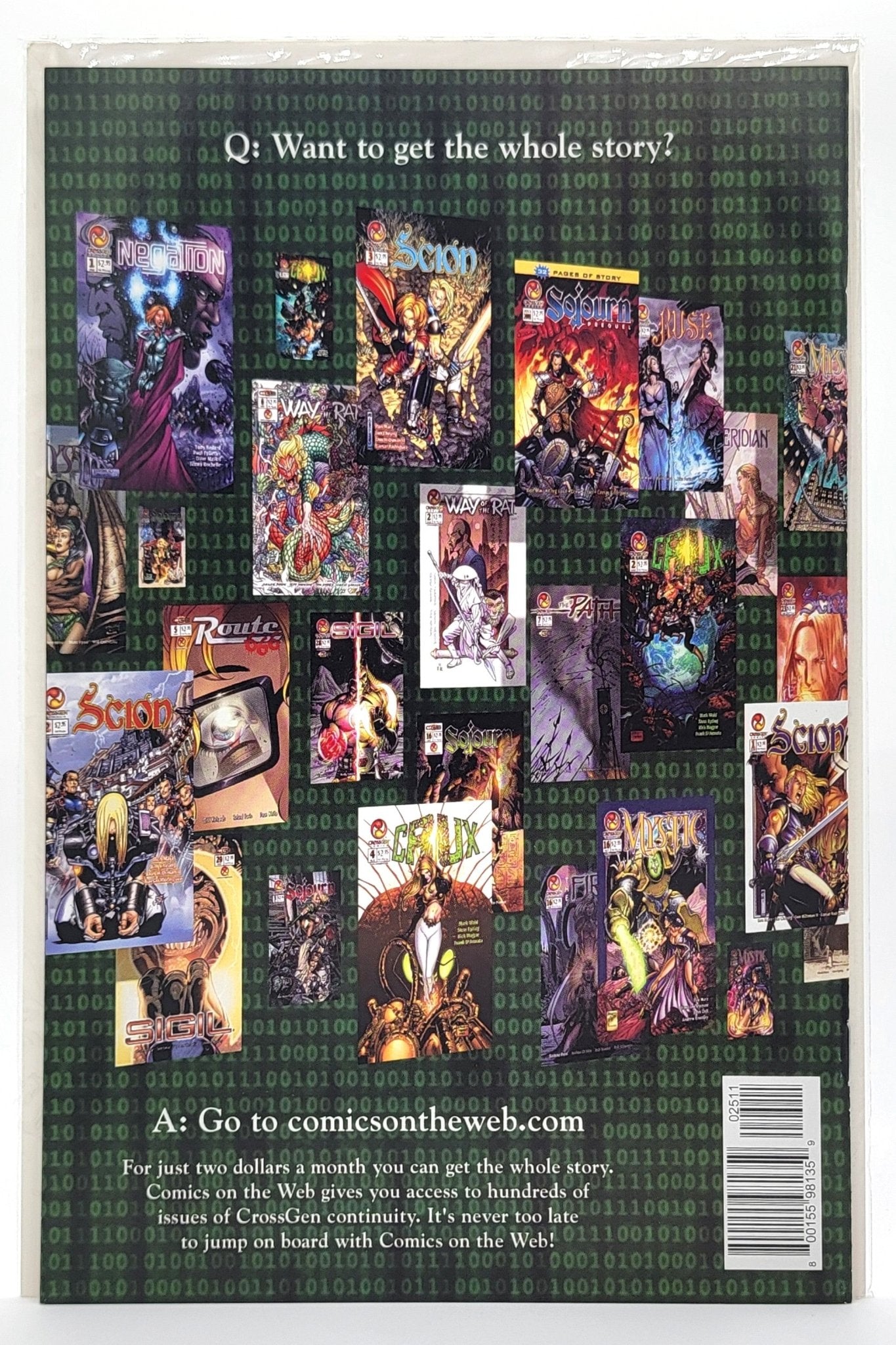 CrossGen Comics - Crux 25 | Comic - CrossGen - 2003 - Comic Books - Steady Bunny Shop