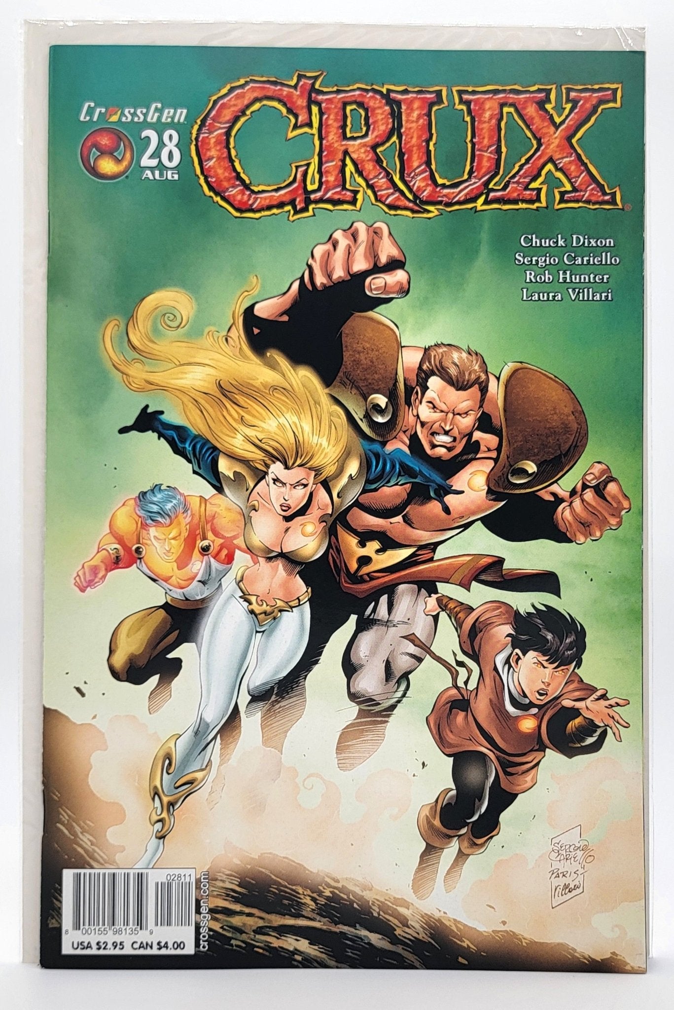 CrossGen Comics - Crux 28 | Comic - CrossGen - 2003 - Comic Books - Steady Bunny Shop