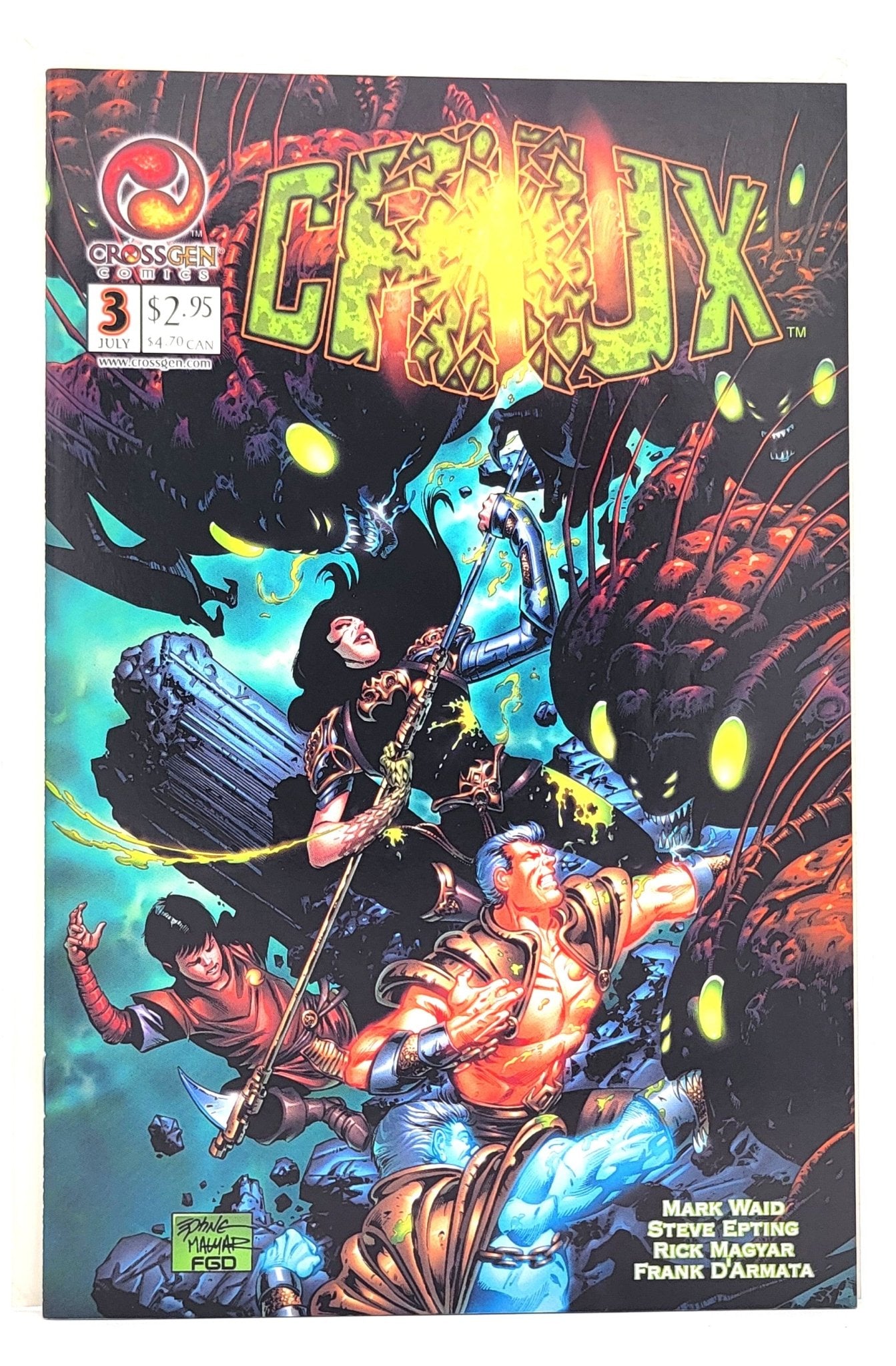 CrossGen Comics - Crux 3 / CrossGen Comics - 2001 - Comic Book - Steady Bunny Shop