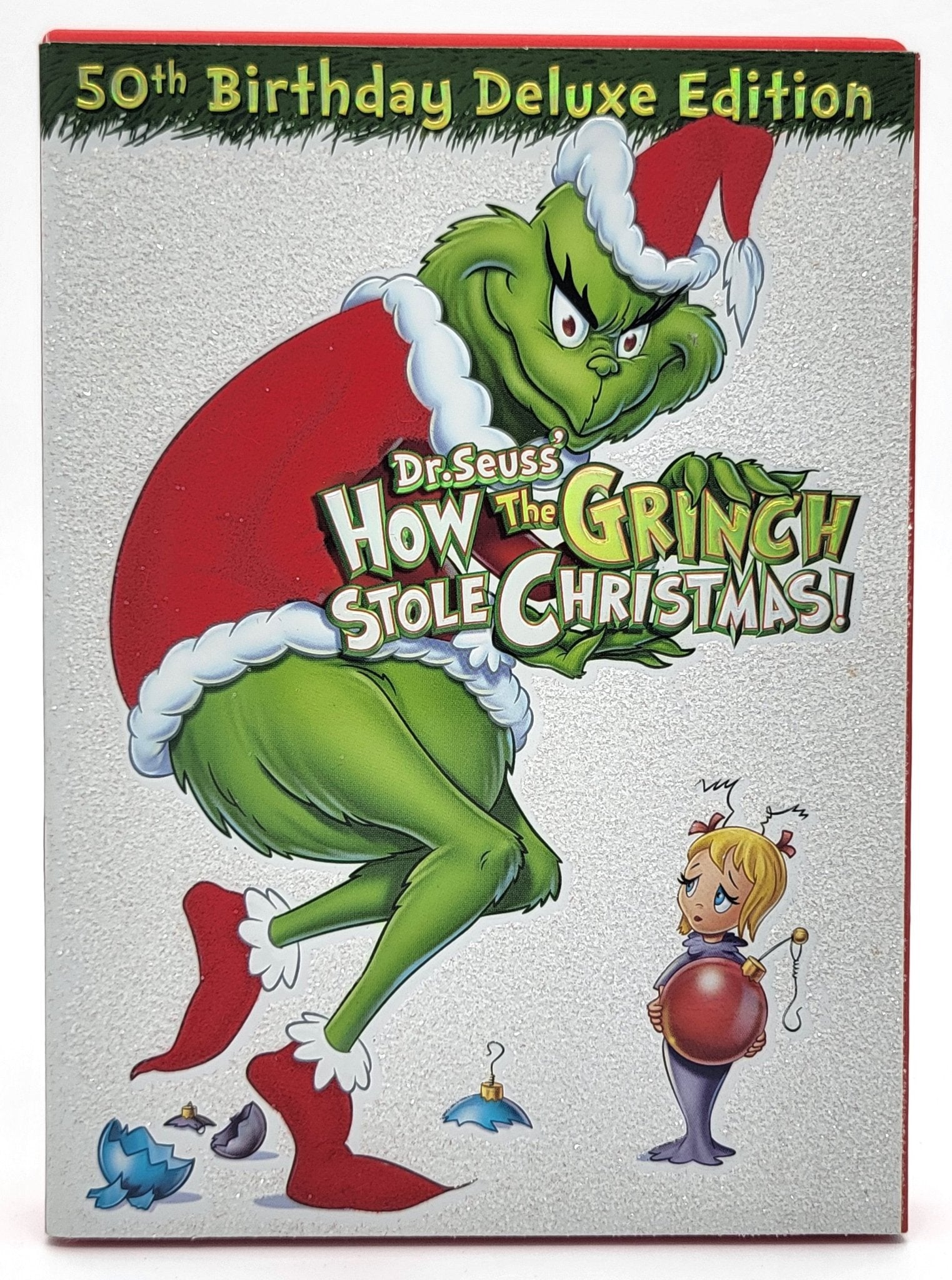Warner Brothers - Dr. Seuss How the Grinch Stole Christmas | DVD | 50th Birthday Deluxe Edition - DVD - Steady Bunny Shop