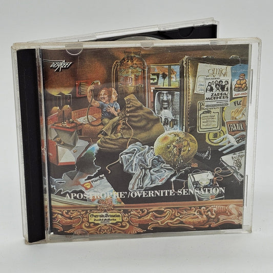 RYKO - Frank Zappa | Apostrophe / Overnight Sensation | CD - Compact Disc - Steady Bunny Shop