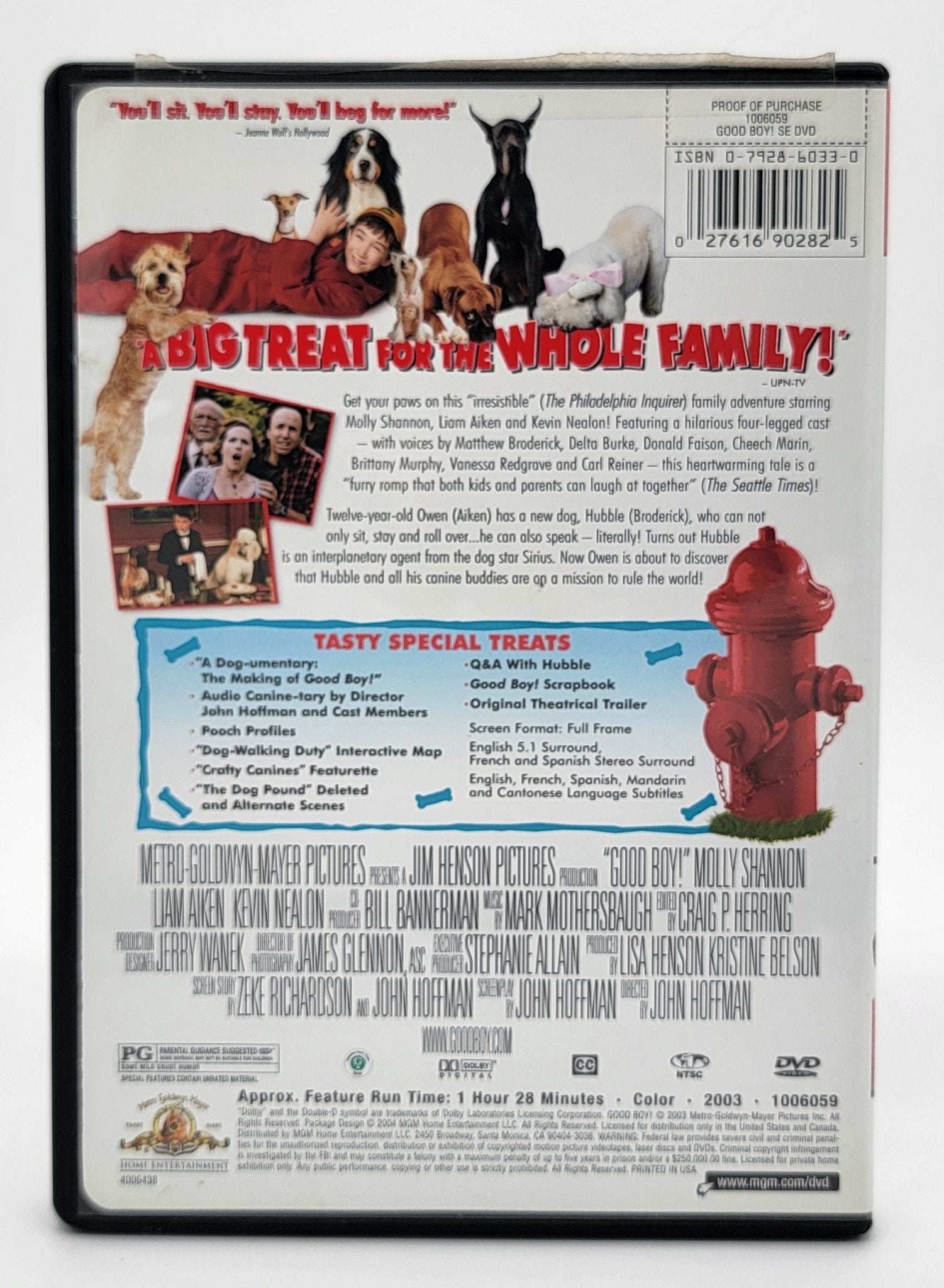 ‎ MGM Home Entertainment - Good Boy | DVD | Special Edition - DVD - Steady Bunny Shop