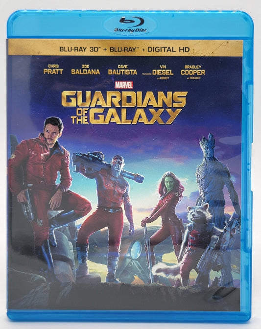 Marvel Studio - Guardians of the Galaxy | Blu ray & Blu ray 3D - No Digital Copy - Blu - ray - Steady Bunny Shop