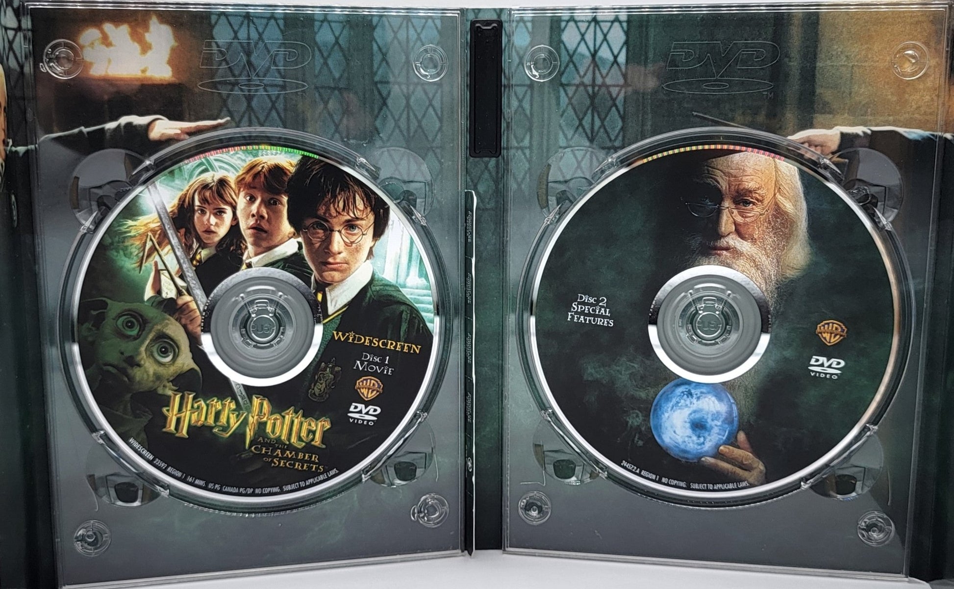 Warner Brothers - Harry Potter and The Chamber of Secrets | DVD | 2 Disc Set - Widescreen - DVD - Steady Bunny Shop