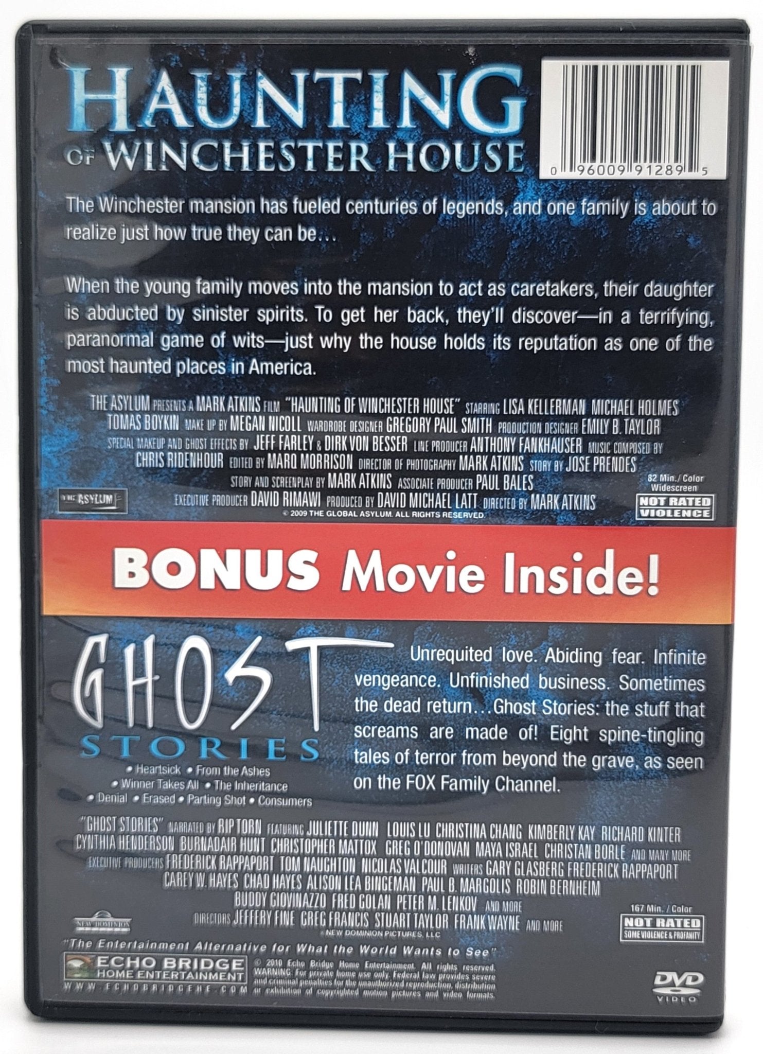 Echo Bridge Home Entertainment - Haunting of Winchester House | DVD | The Unrated & Uncut Version Bonus Movie Inside - DVD - Steady Bunny Shop