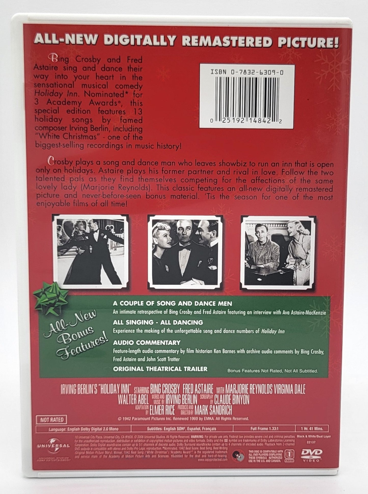 Universal Pictures Home Entertainment - Holiday Inn | DVD | Special Edition - Full Frame - DVD - Steady Bunny Shop