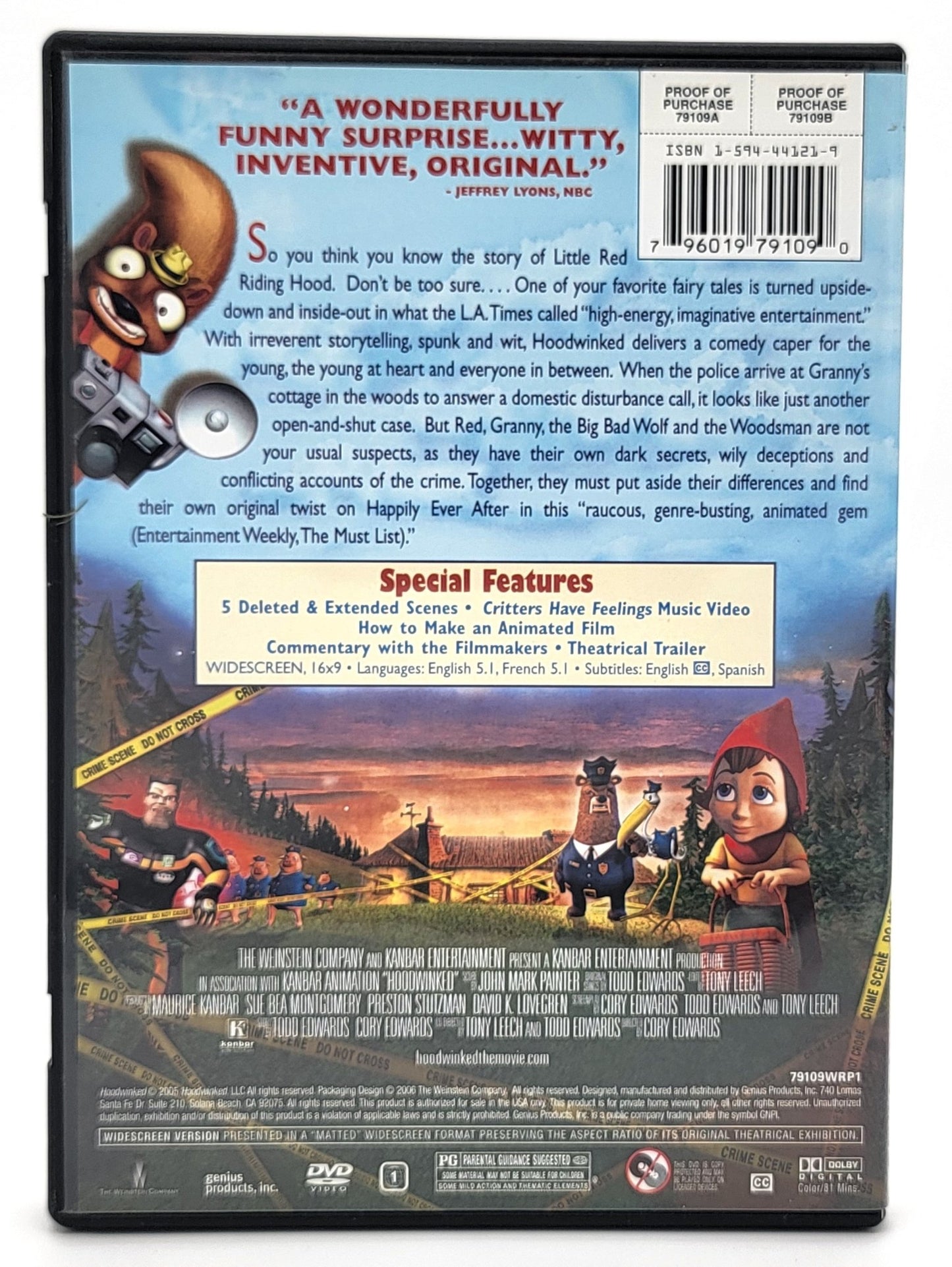 Weinstein Company - Hoodwinked | DVD | Widescreen - DVD - Steady Bunny Shop