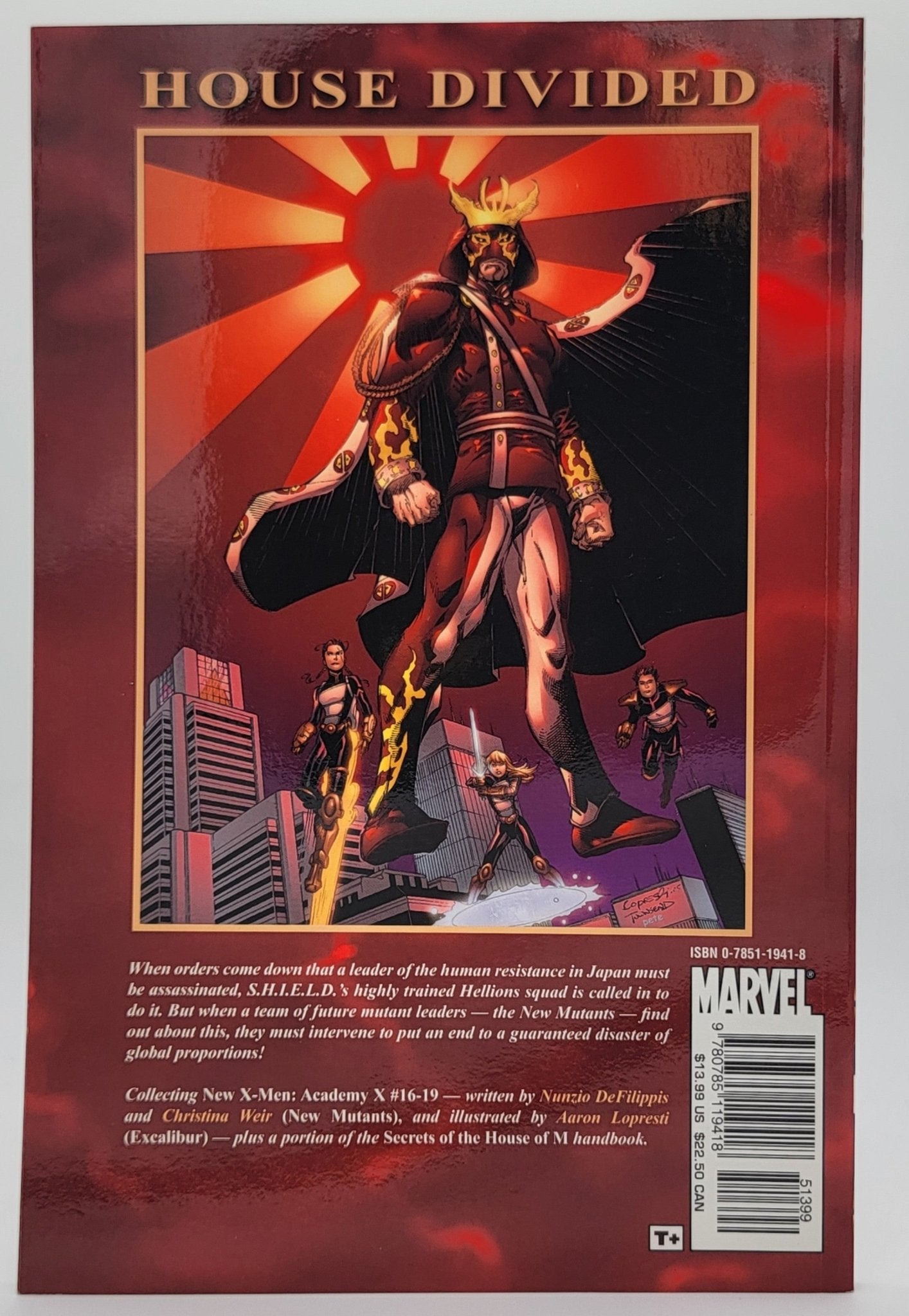 Marvel Comics - House of M: New X - Men (Academy X) / Marvel Comics - 2006 - Comic Book - Steady Bunny Shop